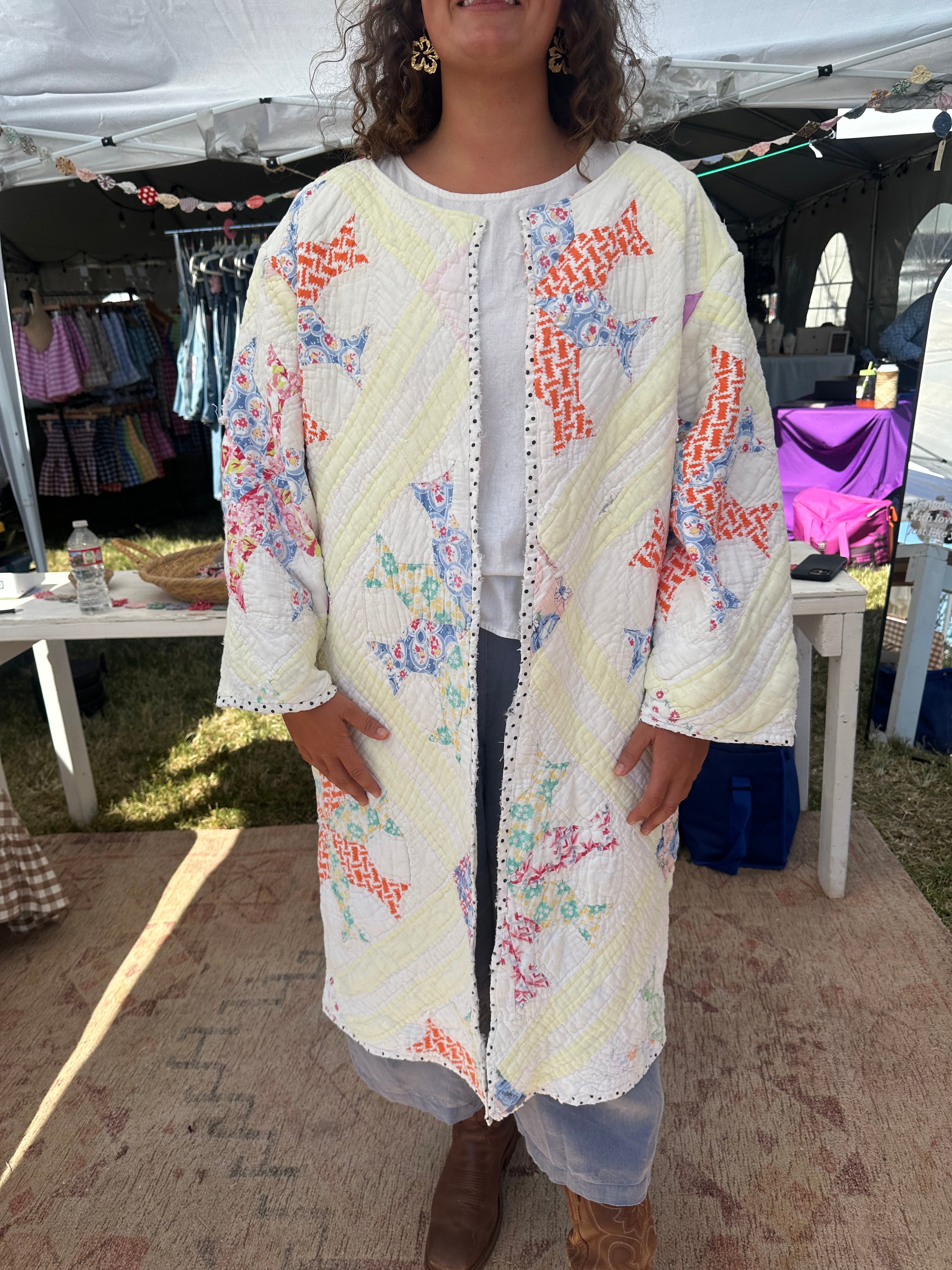 Maui Fish Quilt Jacket