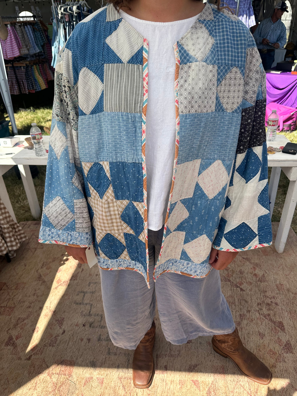 Eight Point Star Quilt Jacket