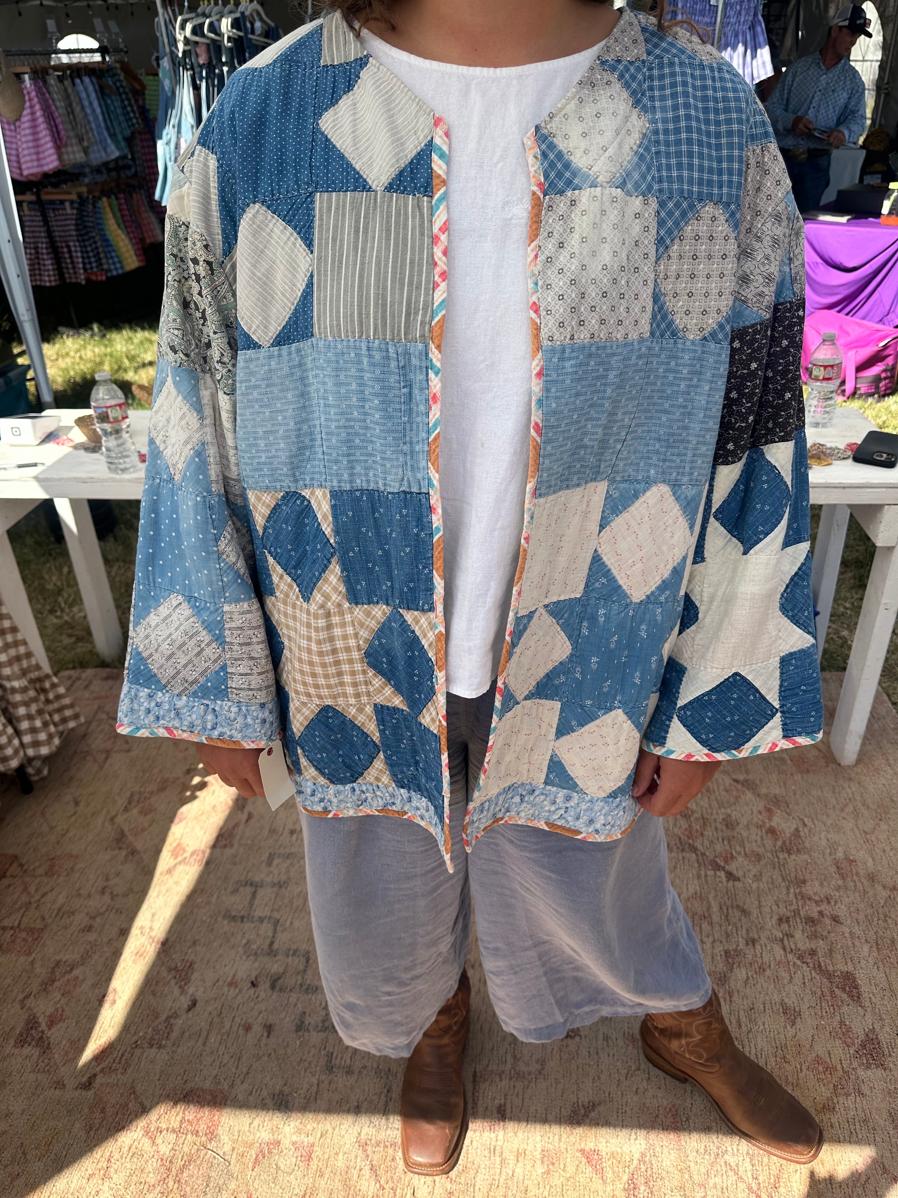 Eight Point Star Quilt Jacket