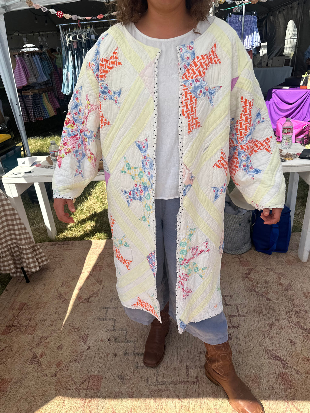 Maui Fish Quilt Jacket