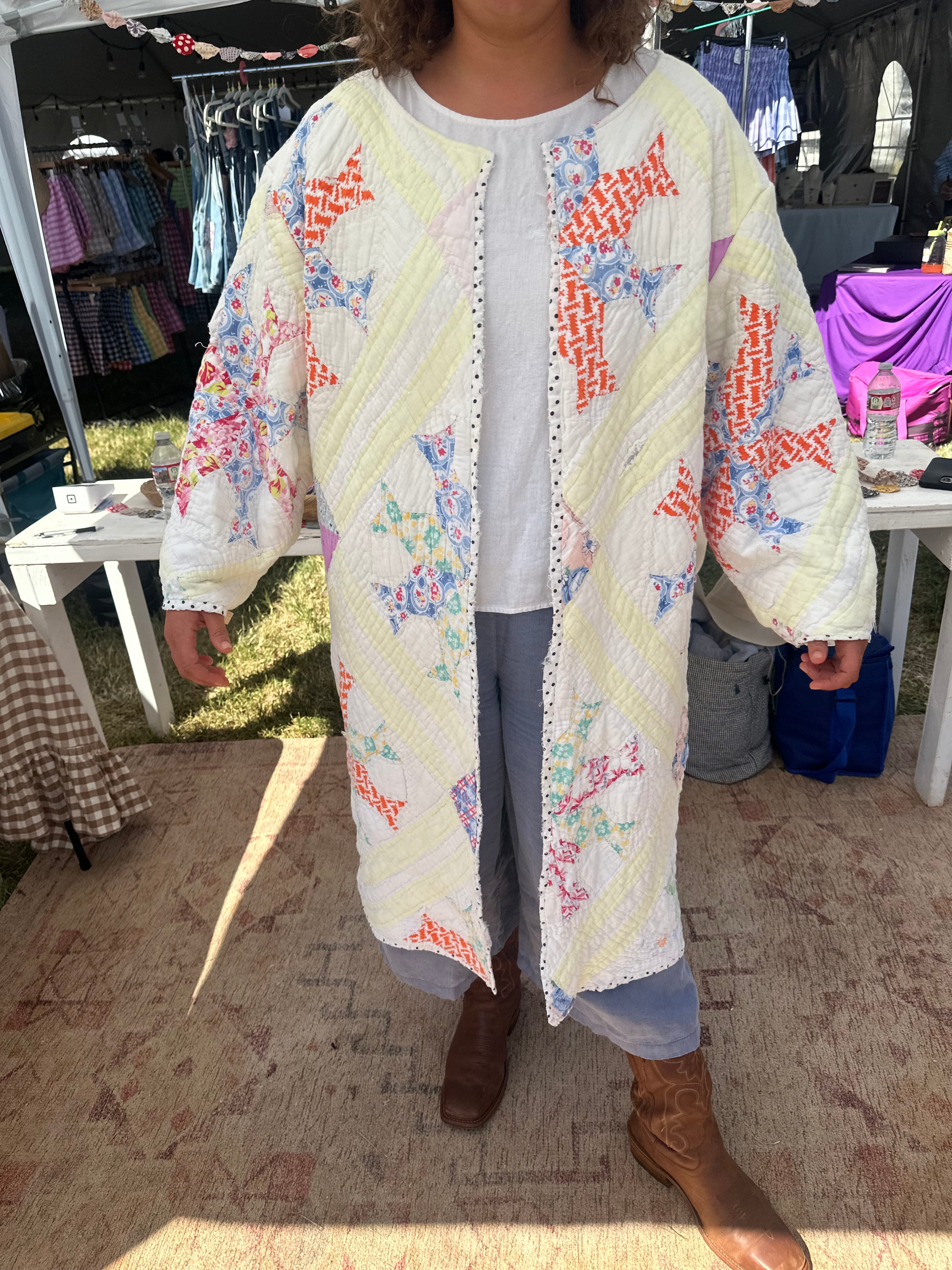 Maui Fish Quilt Jacket