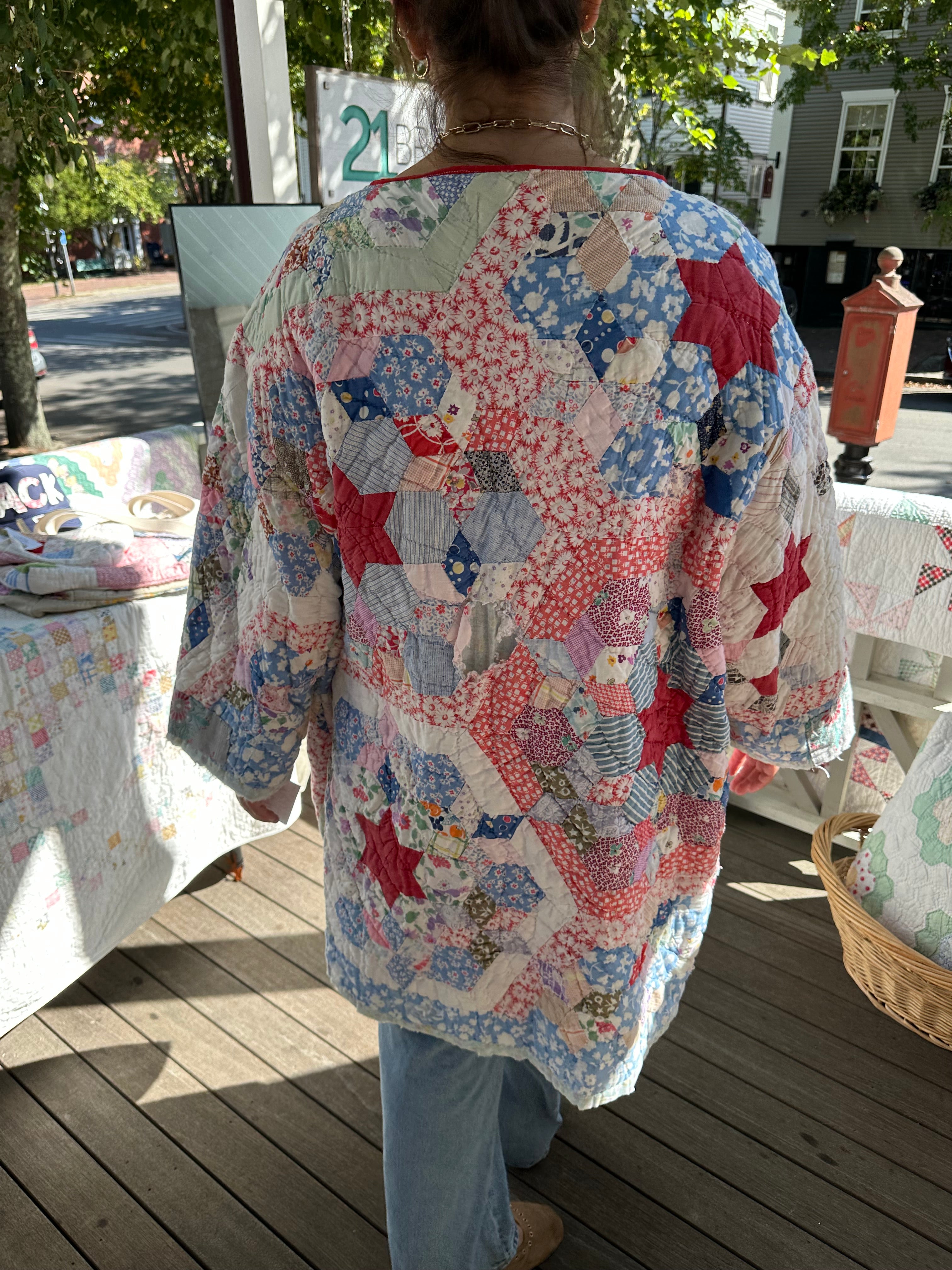 Six Point Star Quilt Jacket