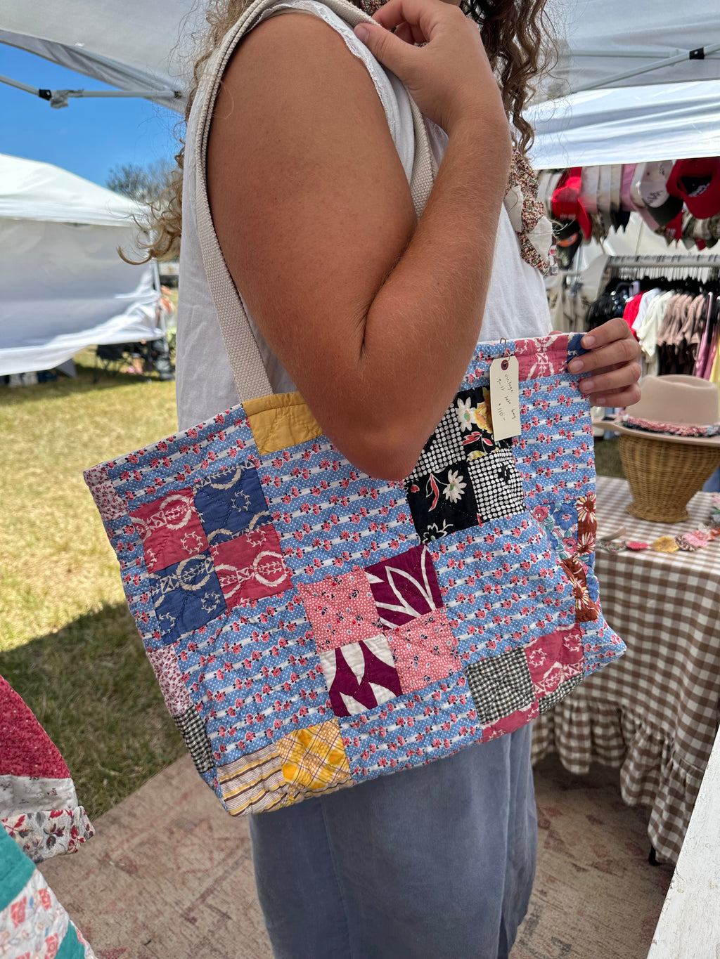 Four Square Quilt Tote