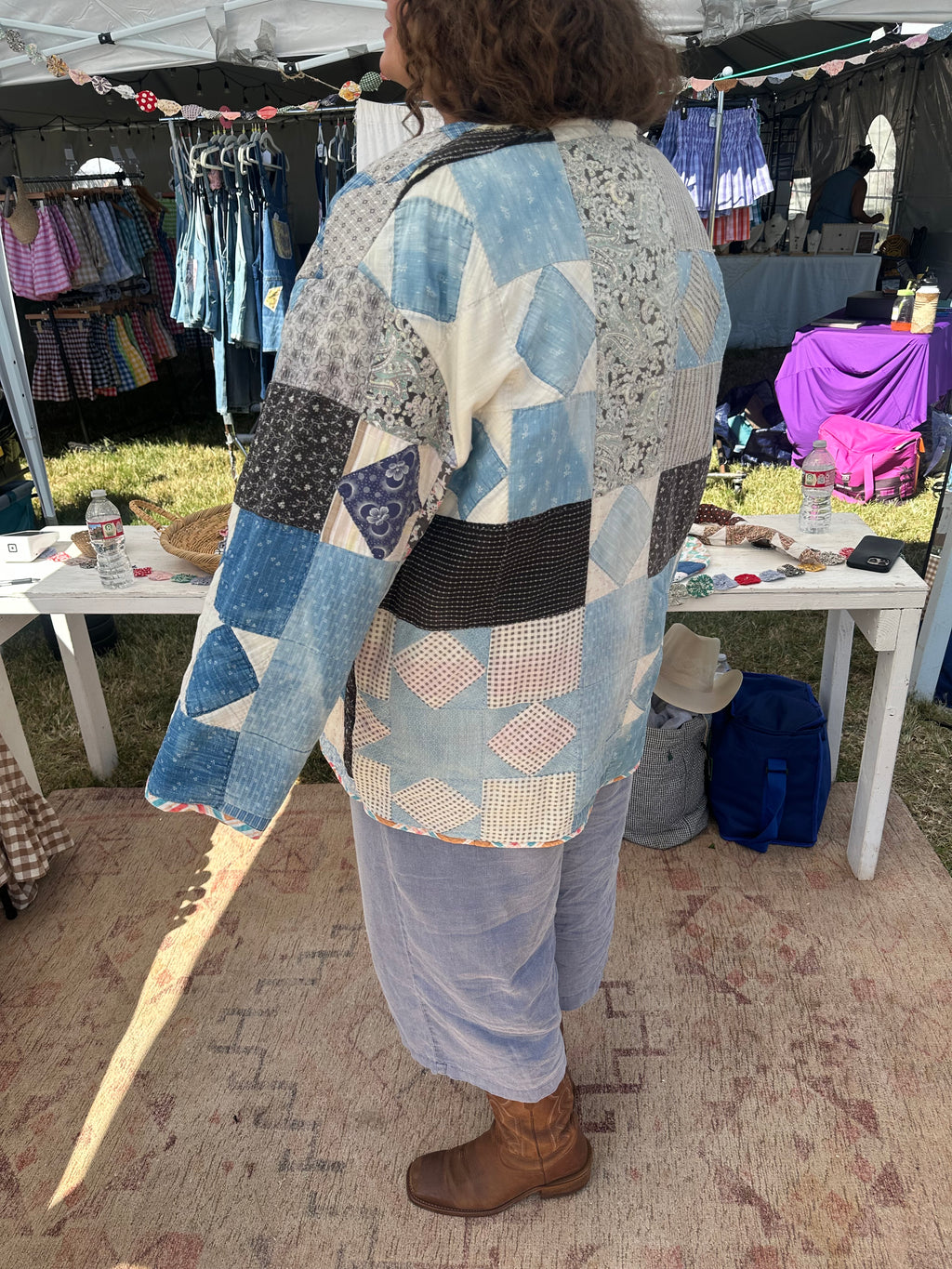 Eight Point Star Quilt Jacket