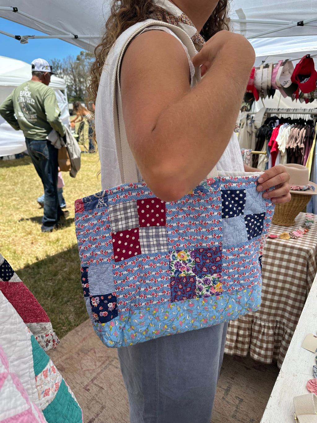 Four Square Quilt Tote