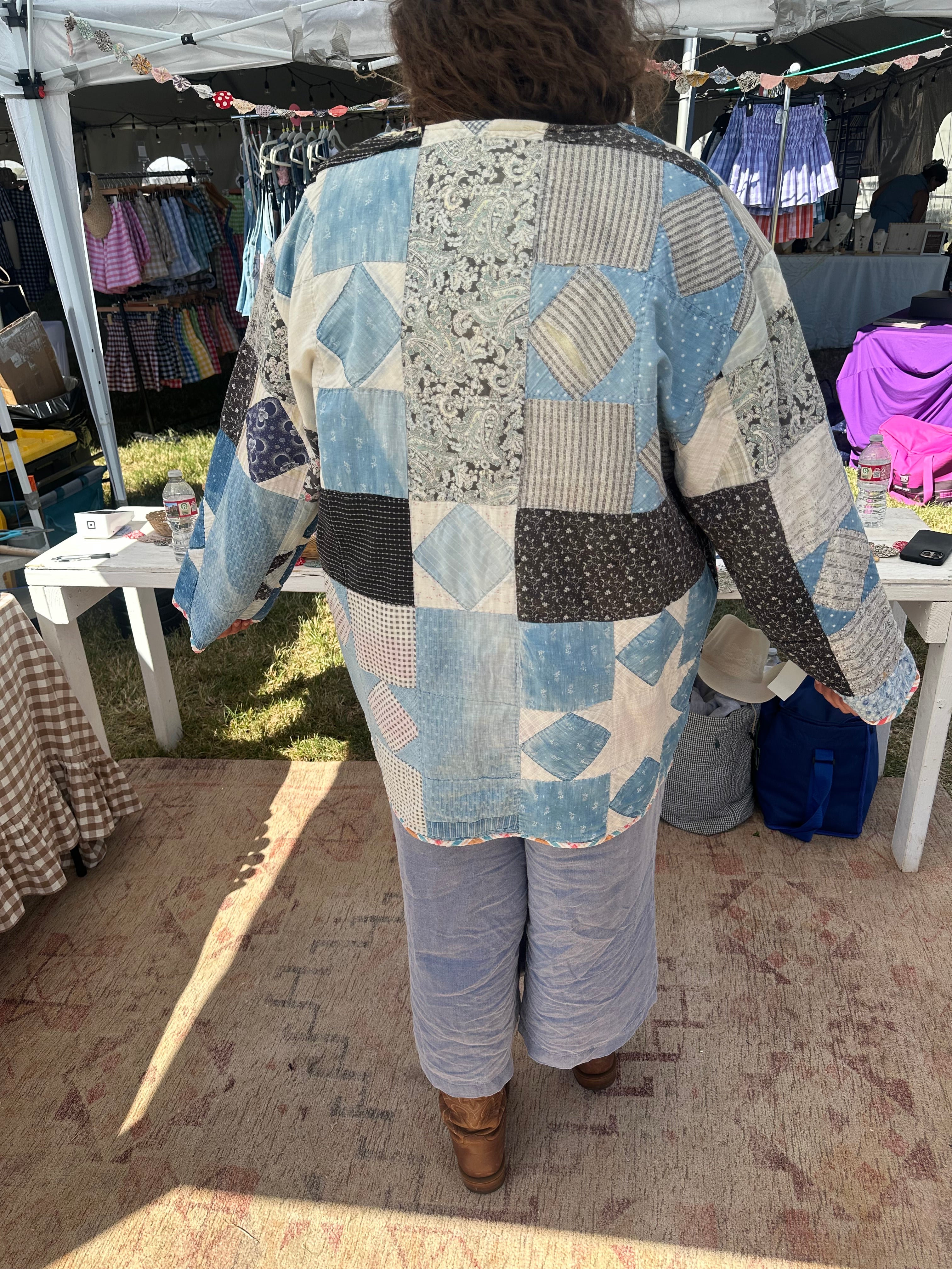 Eight Point Star Quilt Jacket