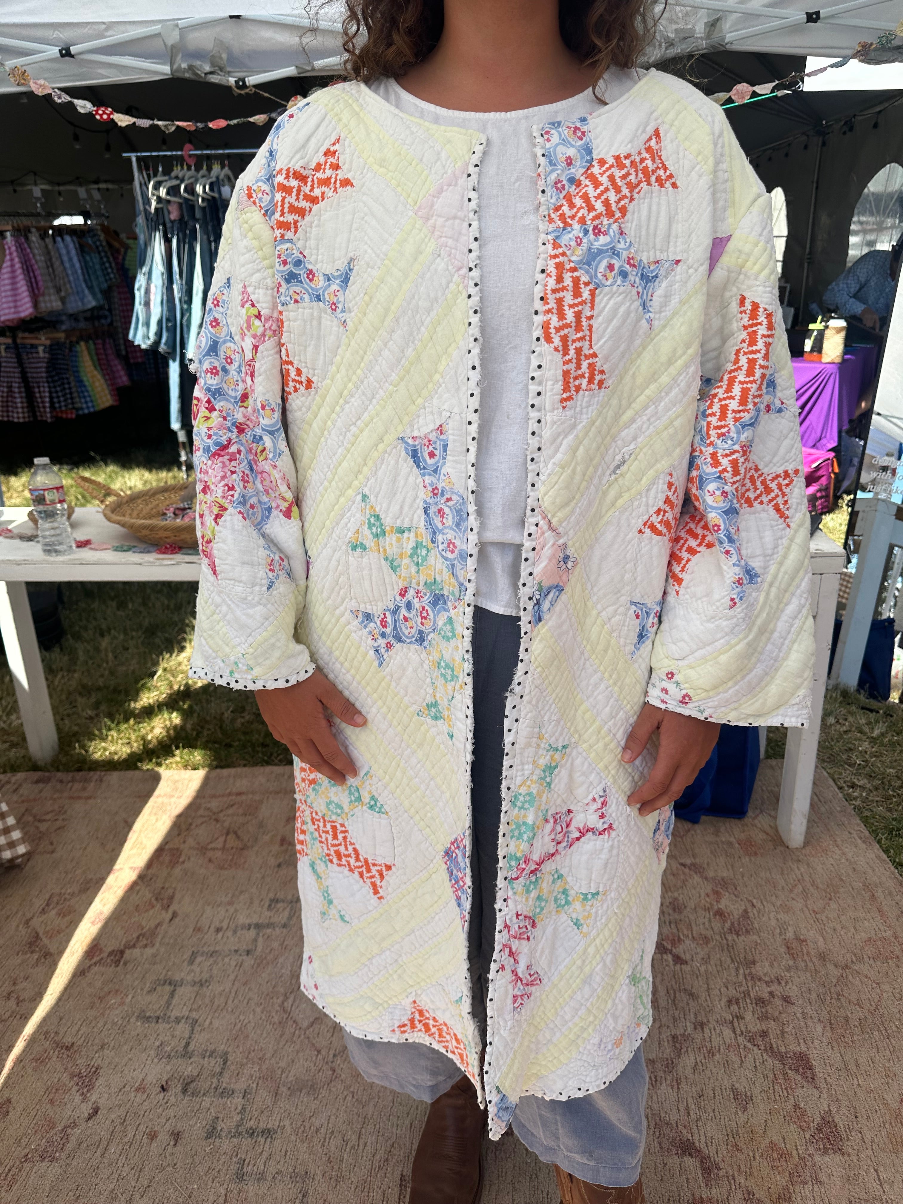 Maui Fish Quilt Jacket