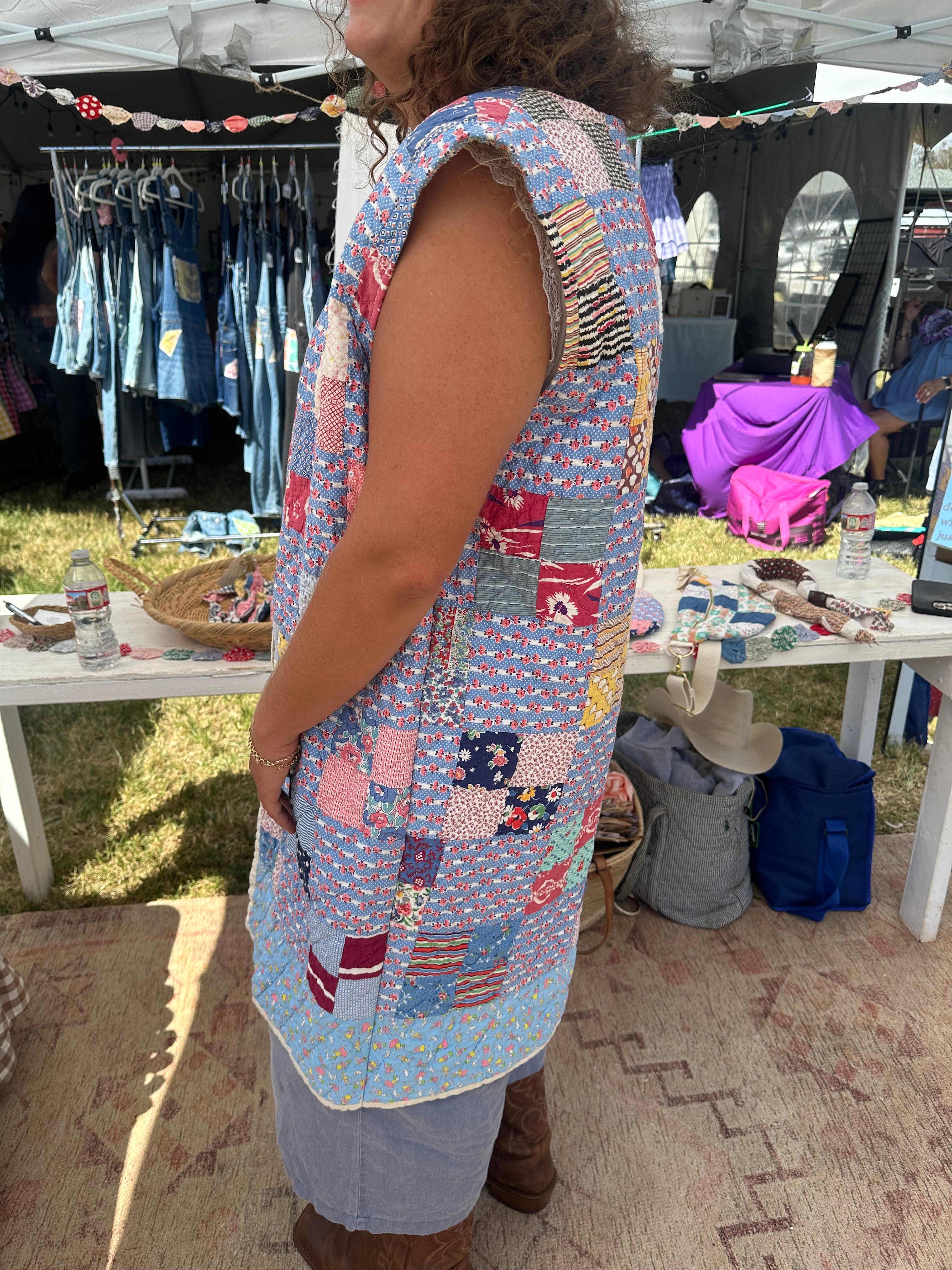 Four Square Duster Vest