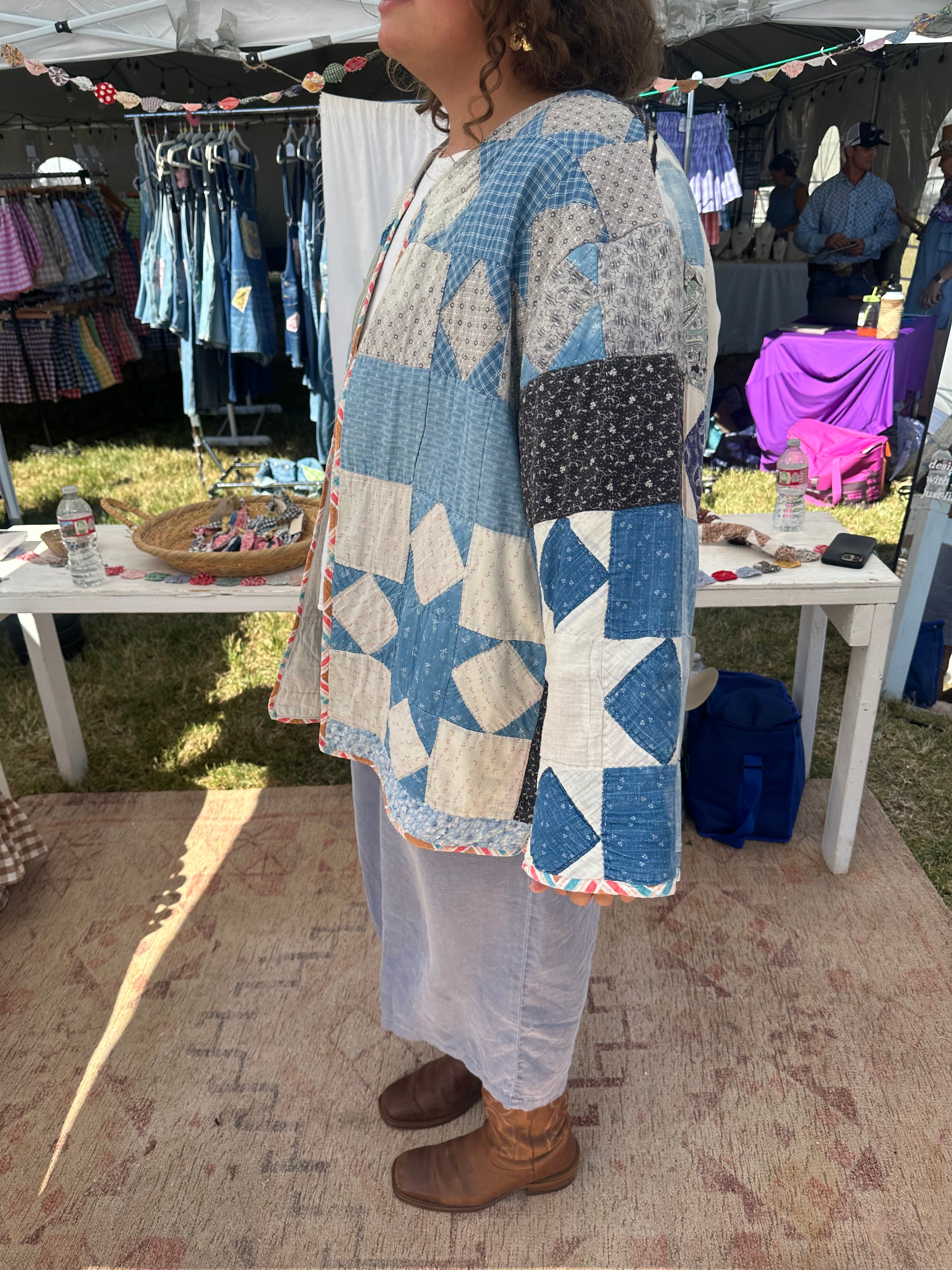Eight Point Star Quilt Jacket