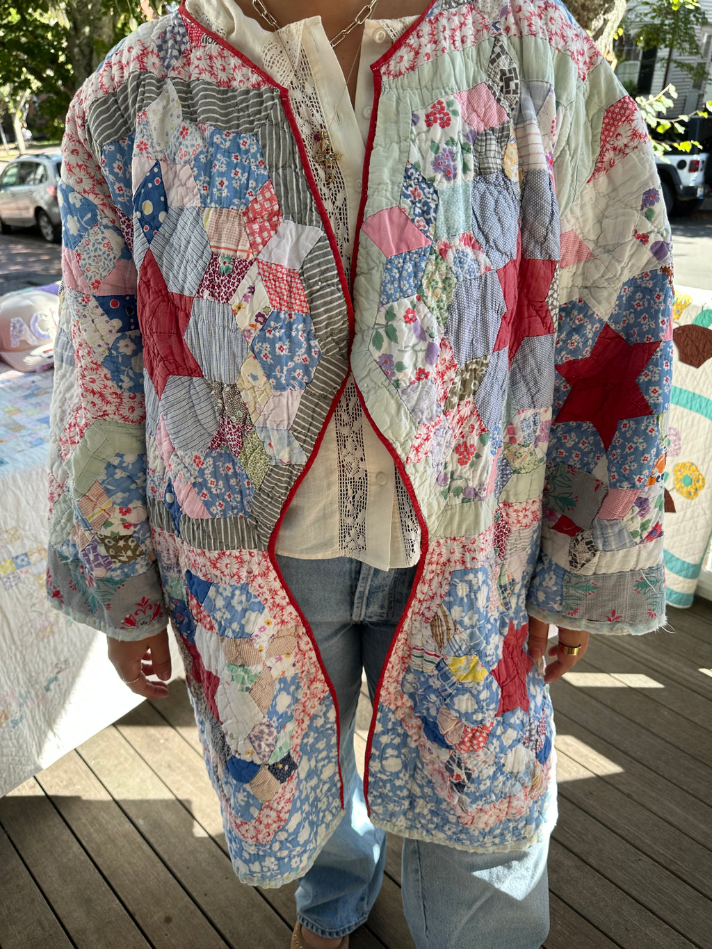 Six Point Star Quilt Jacket