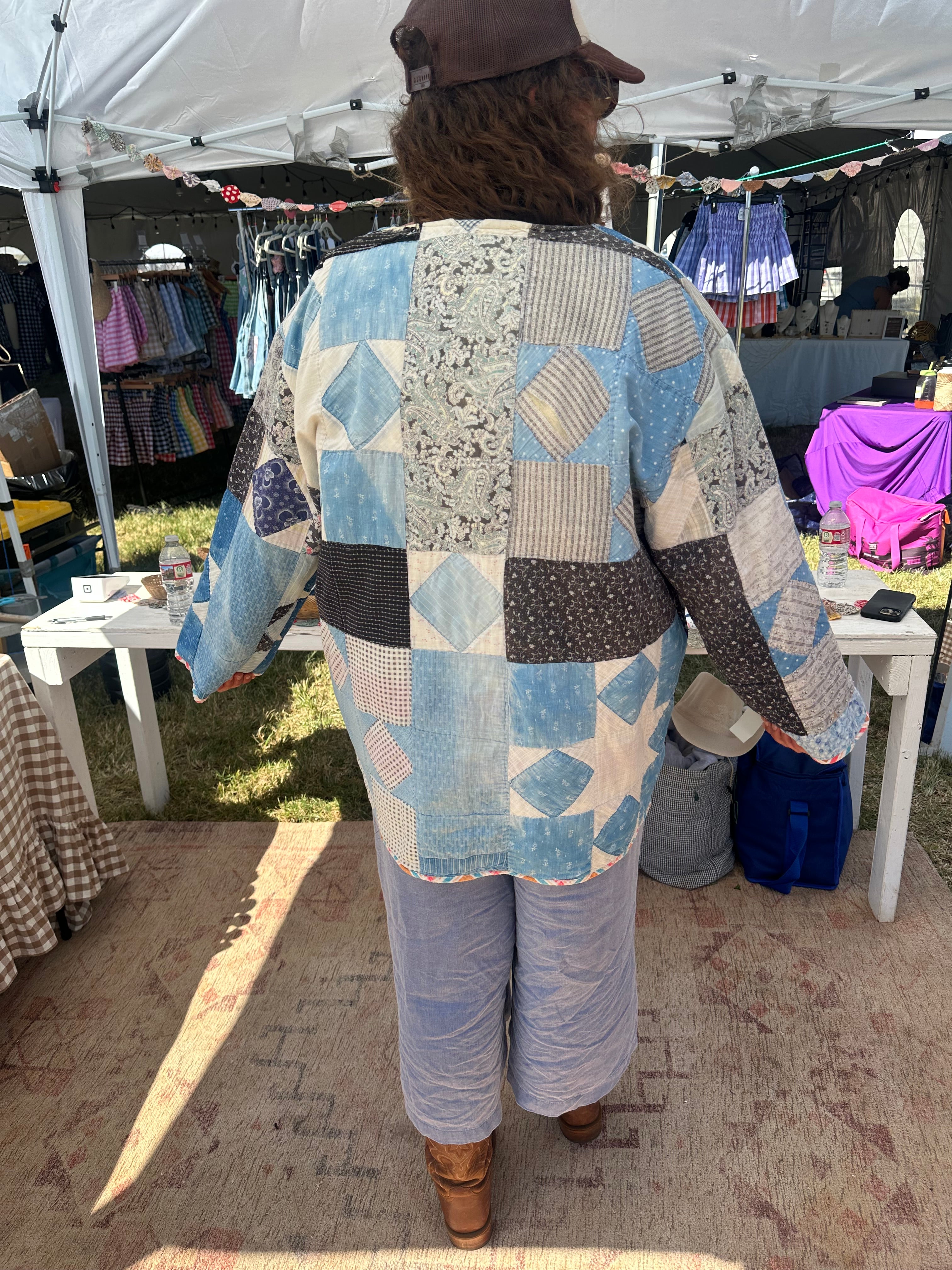 Eight Point Star Quilt Jacket