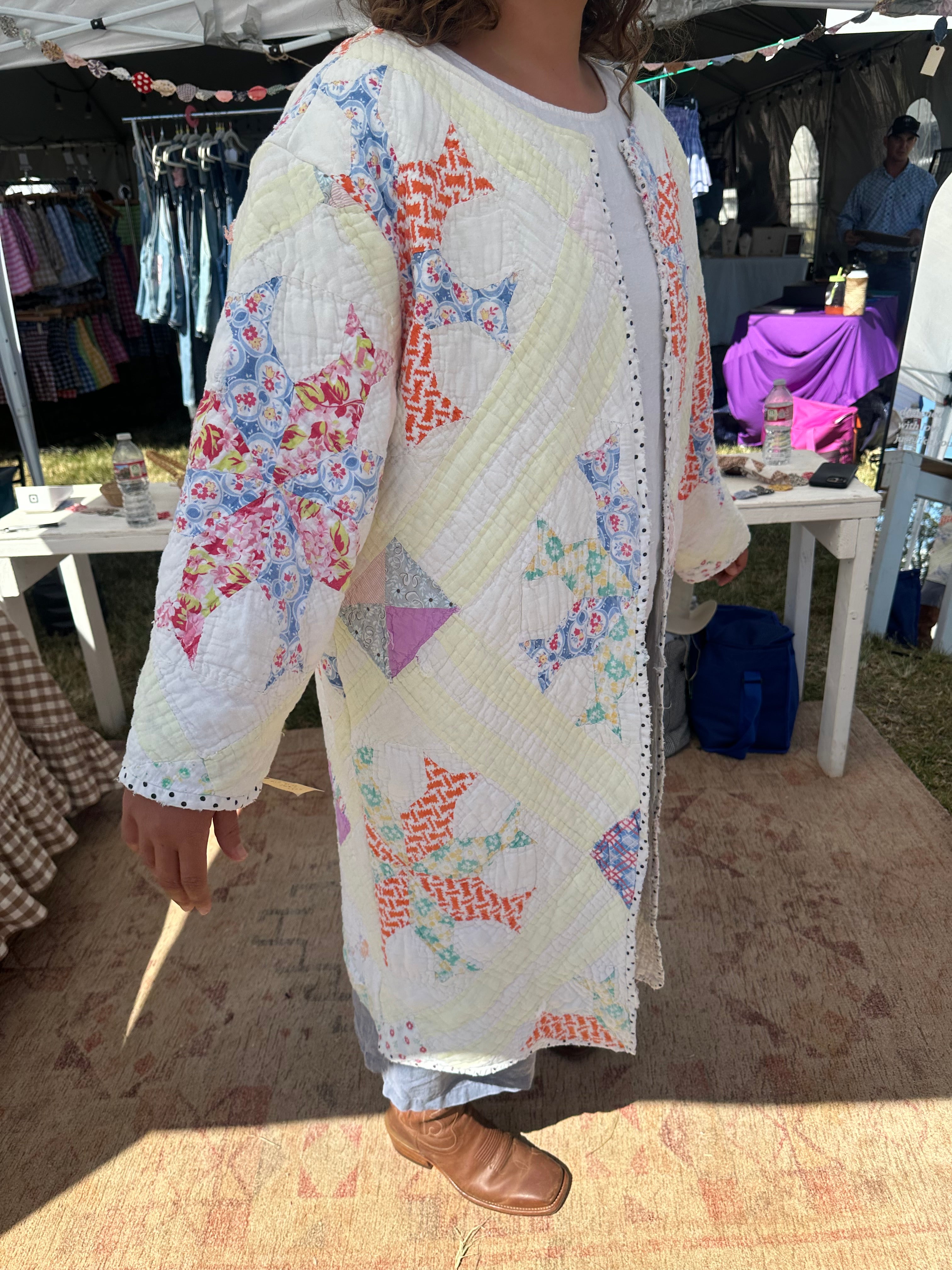 Maui Fish Quilt Jacket