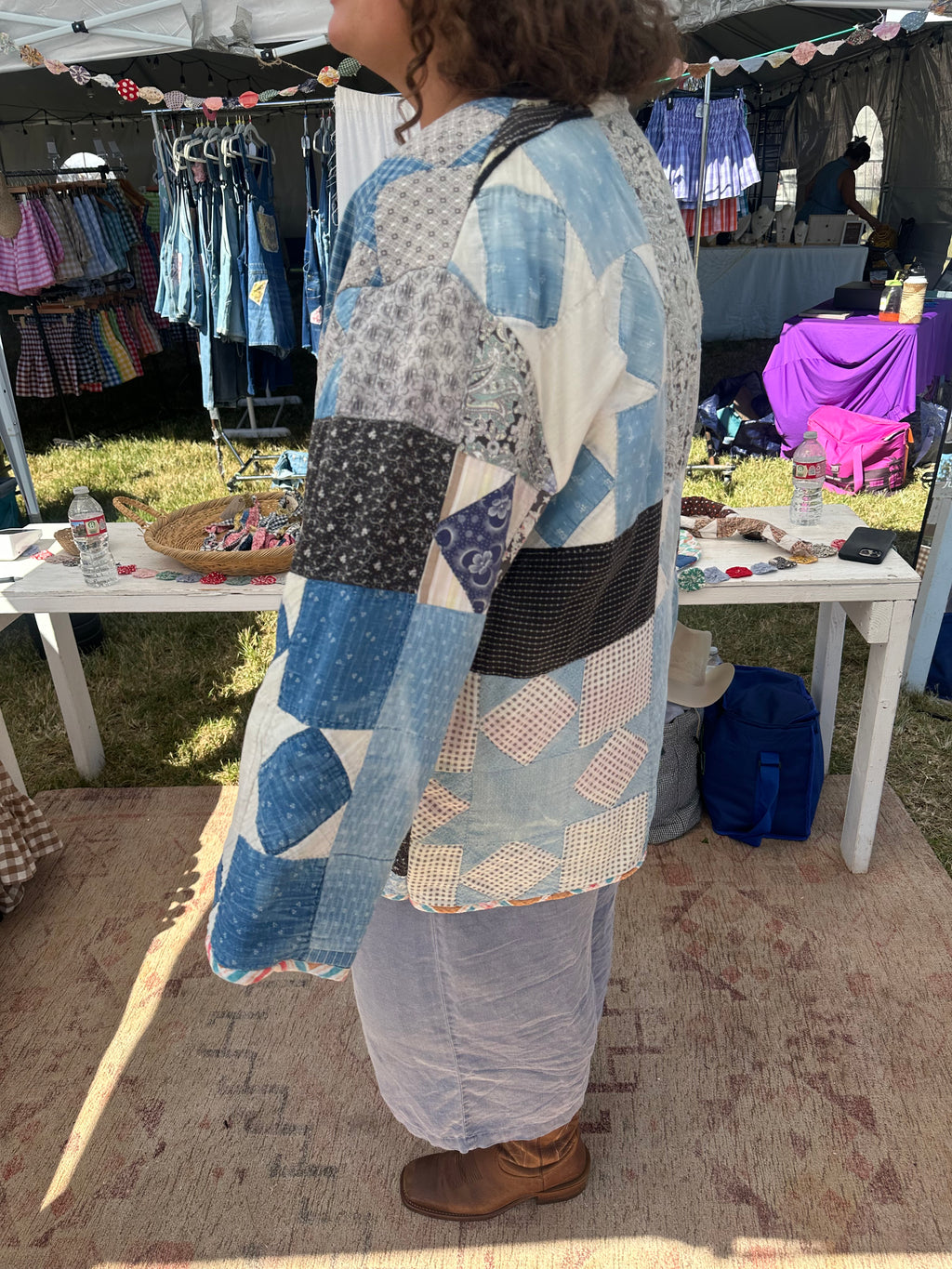 Eight Point Star Quilt Jacket