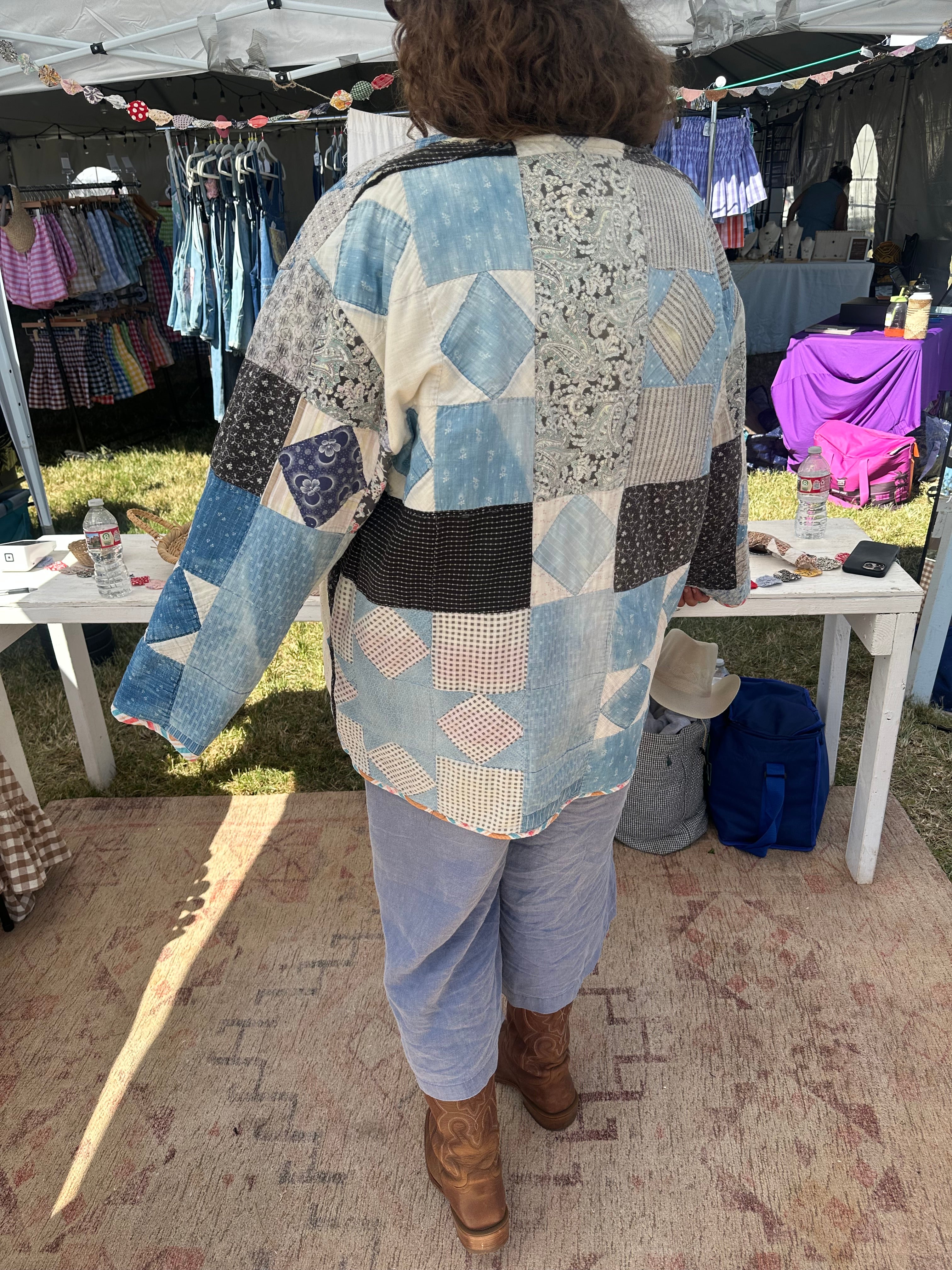 Eight Point Star Quilt Jacket