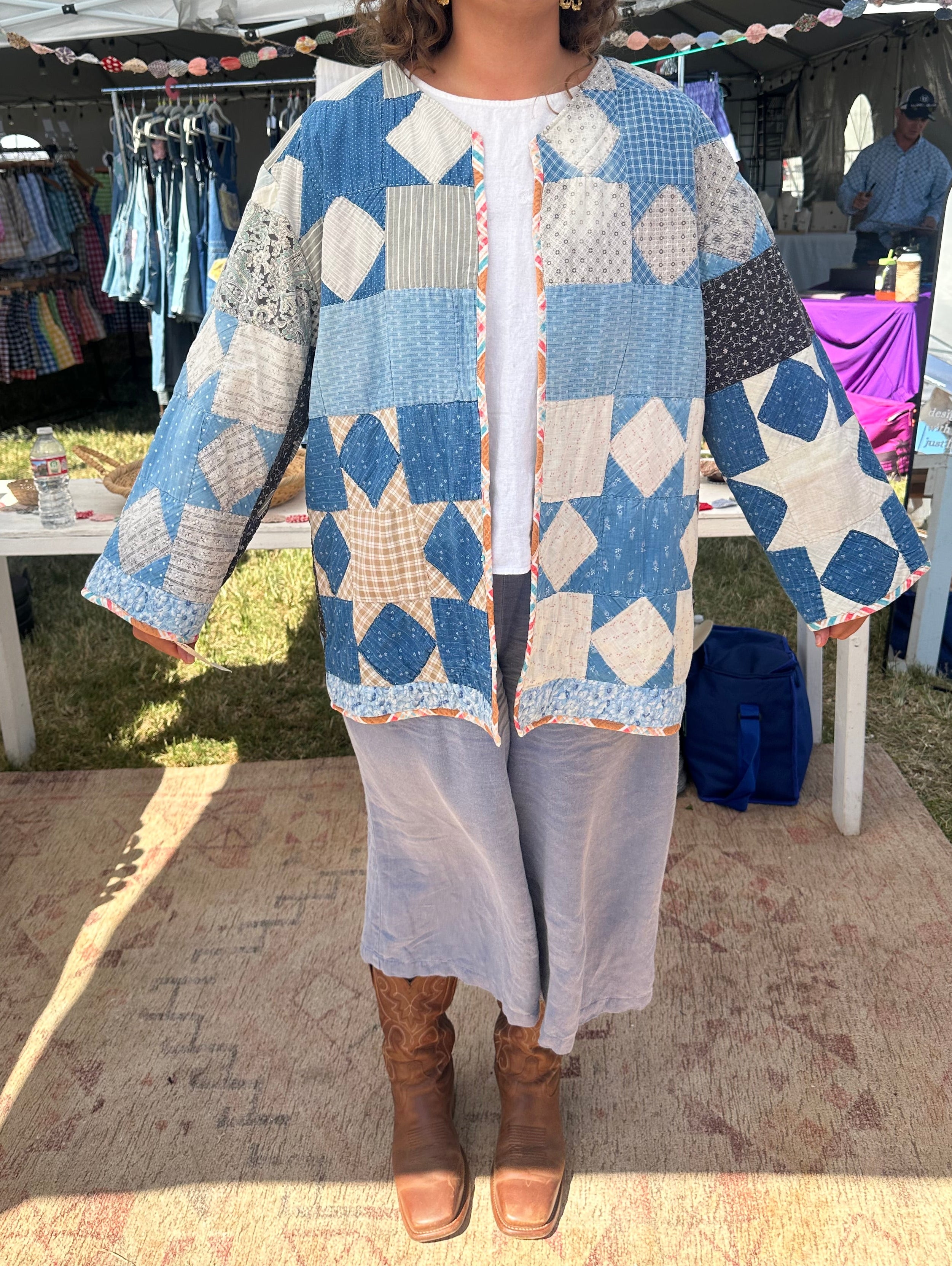 Eight Point Star Quilt Jacket
