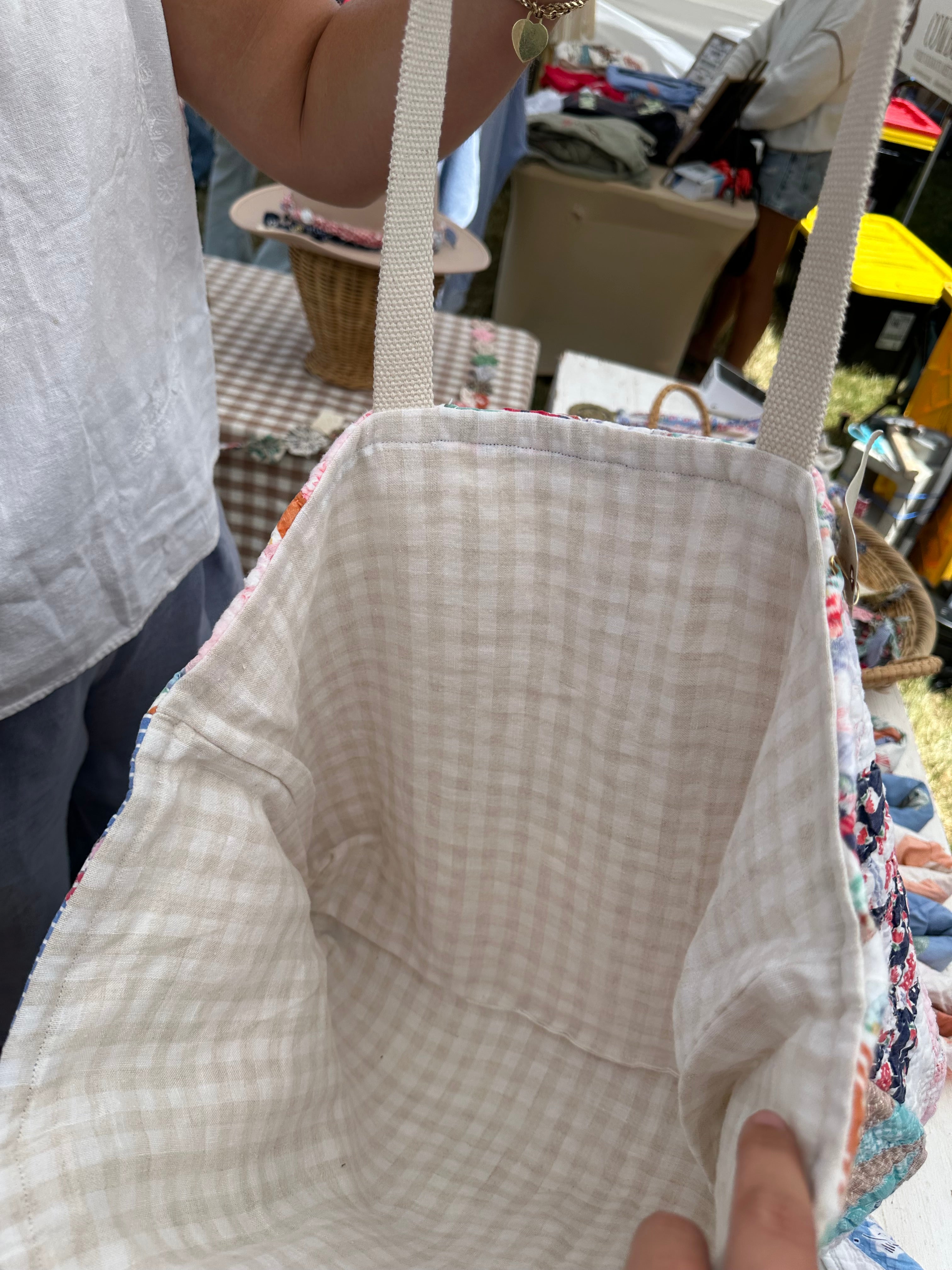 Four Square Quilt Tote