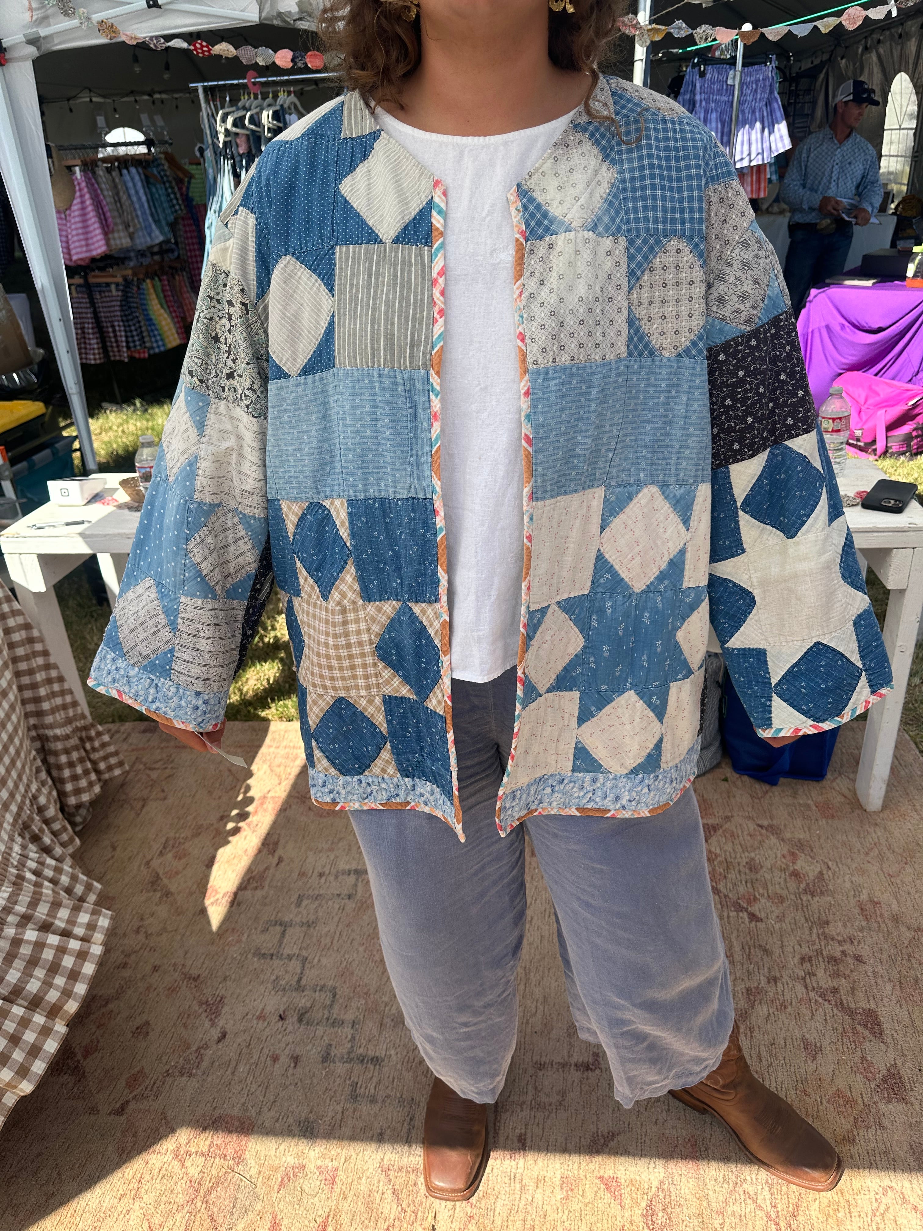 Eight Point Star Quilt Jacket