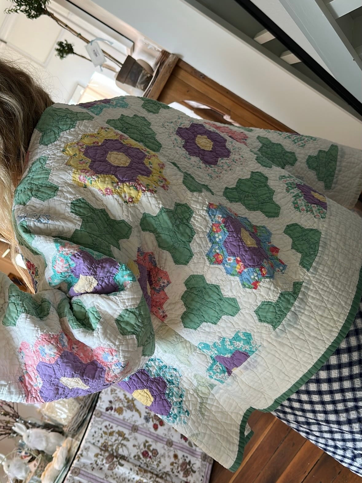 Grandma's Garden Quilt Jacket