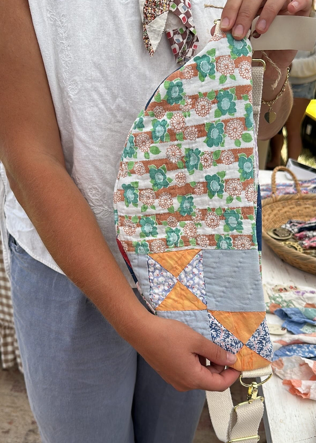 Vintage Quilt Fanny Pack