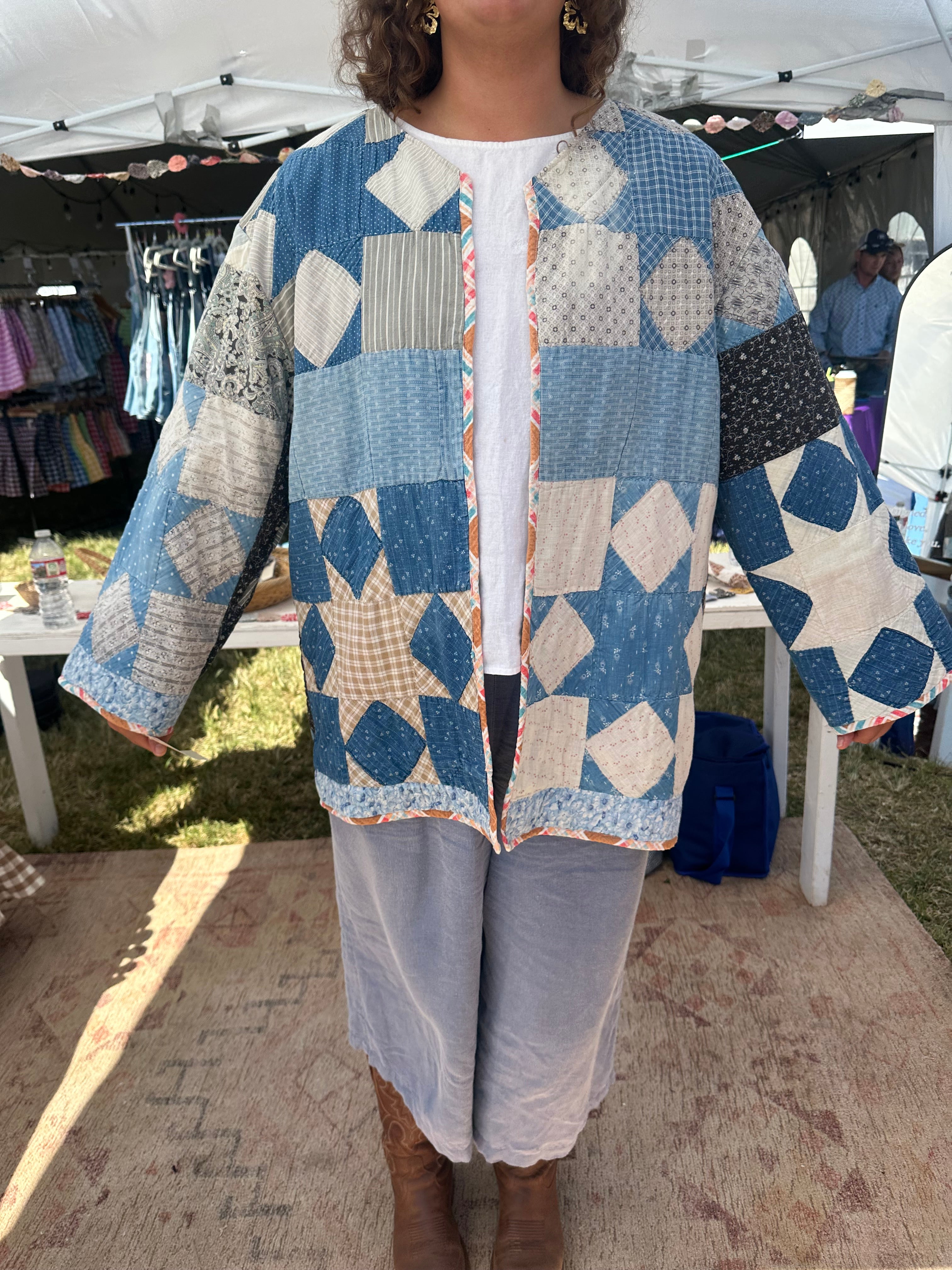 Eight Point Star Quilt Jacket