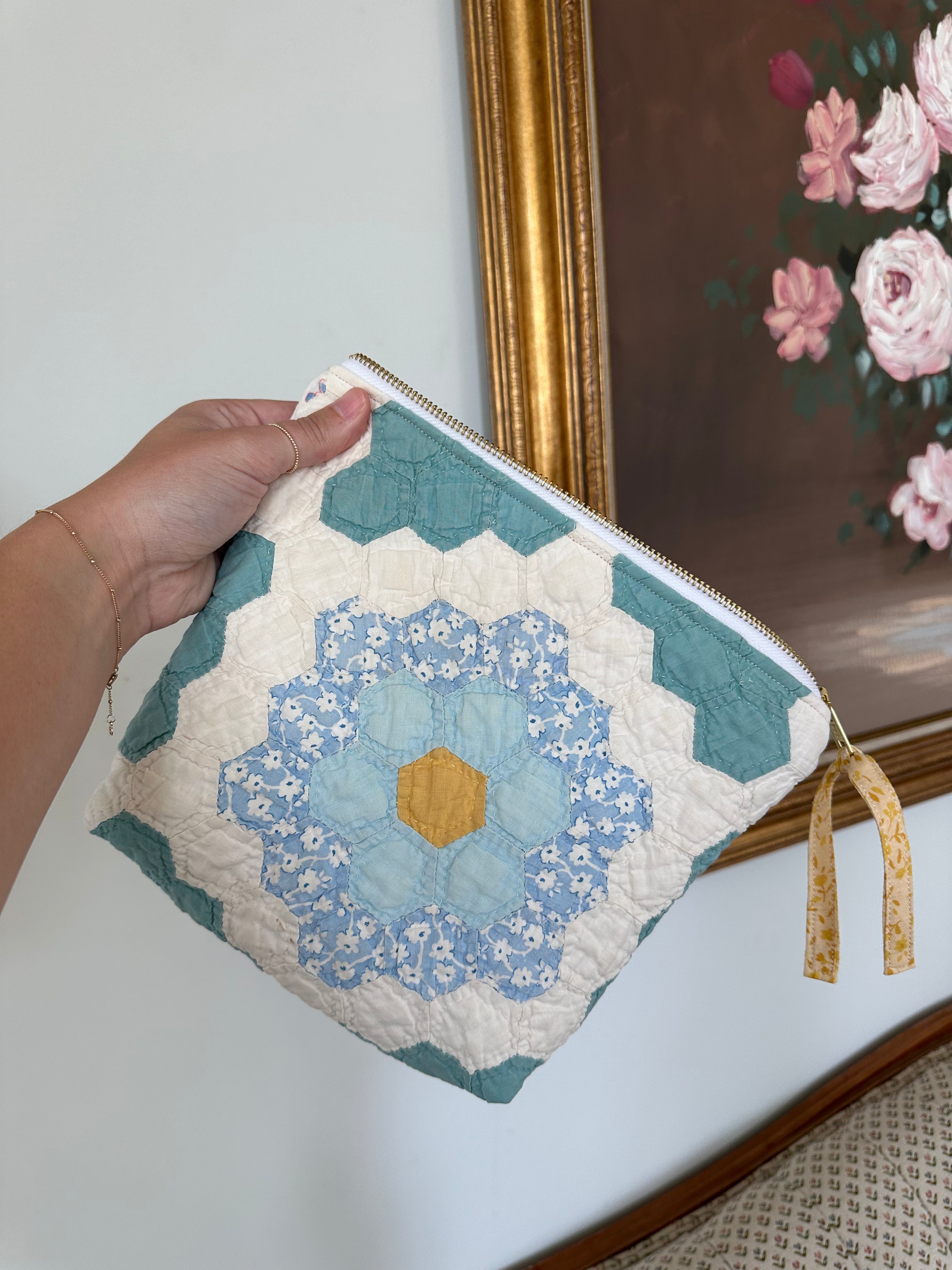Grandma's Garden Bag & Pouch Set