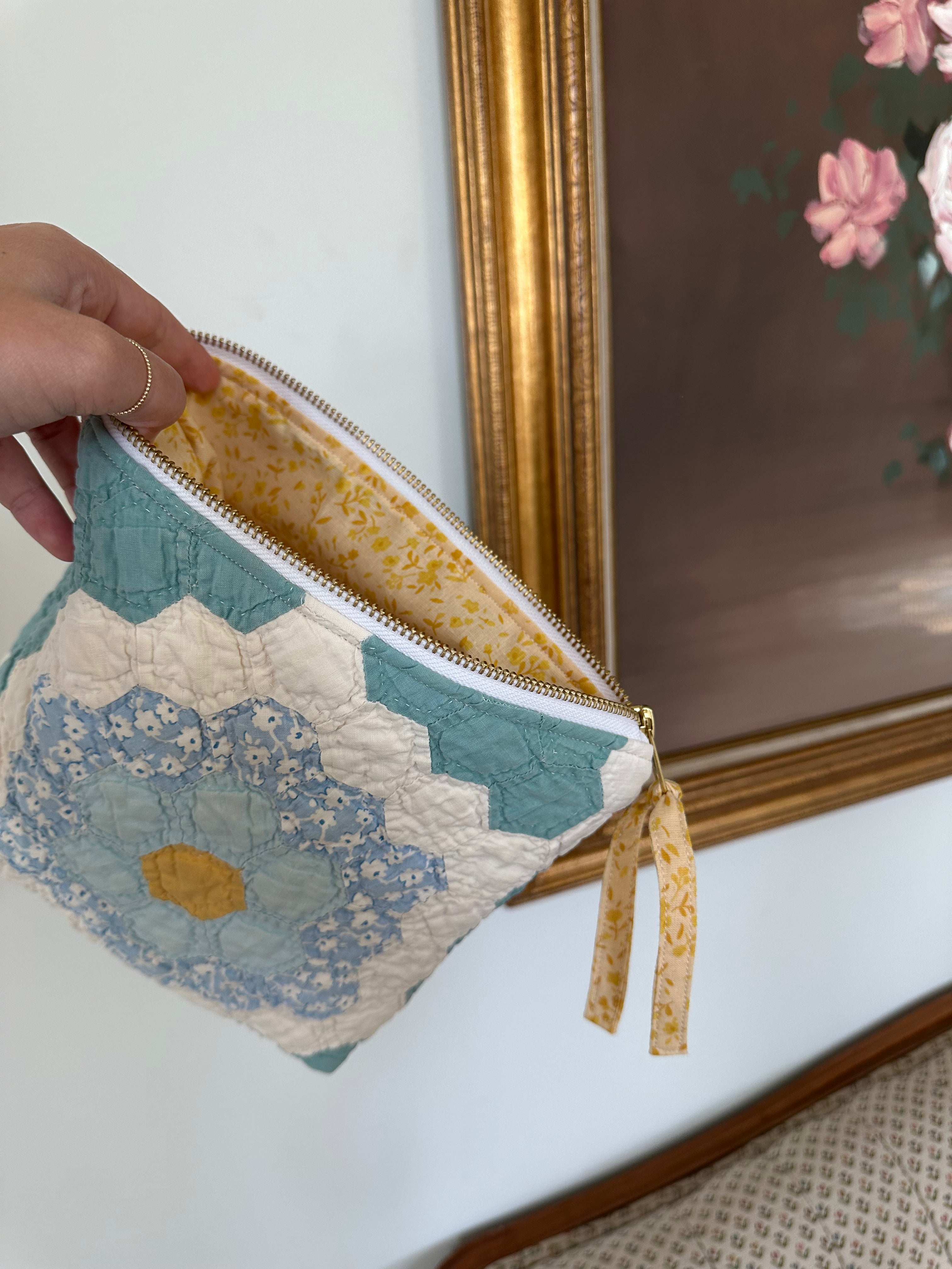 Grandma's Garden Bag & Pouch Set