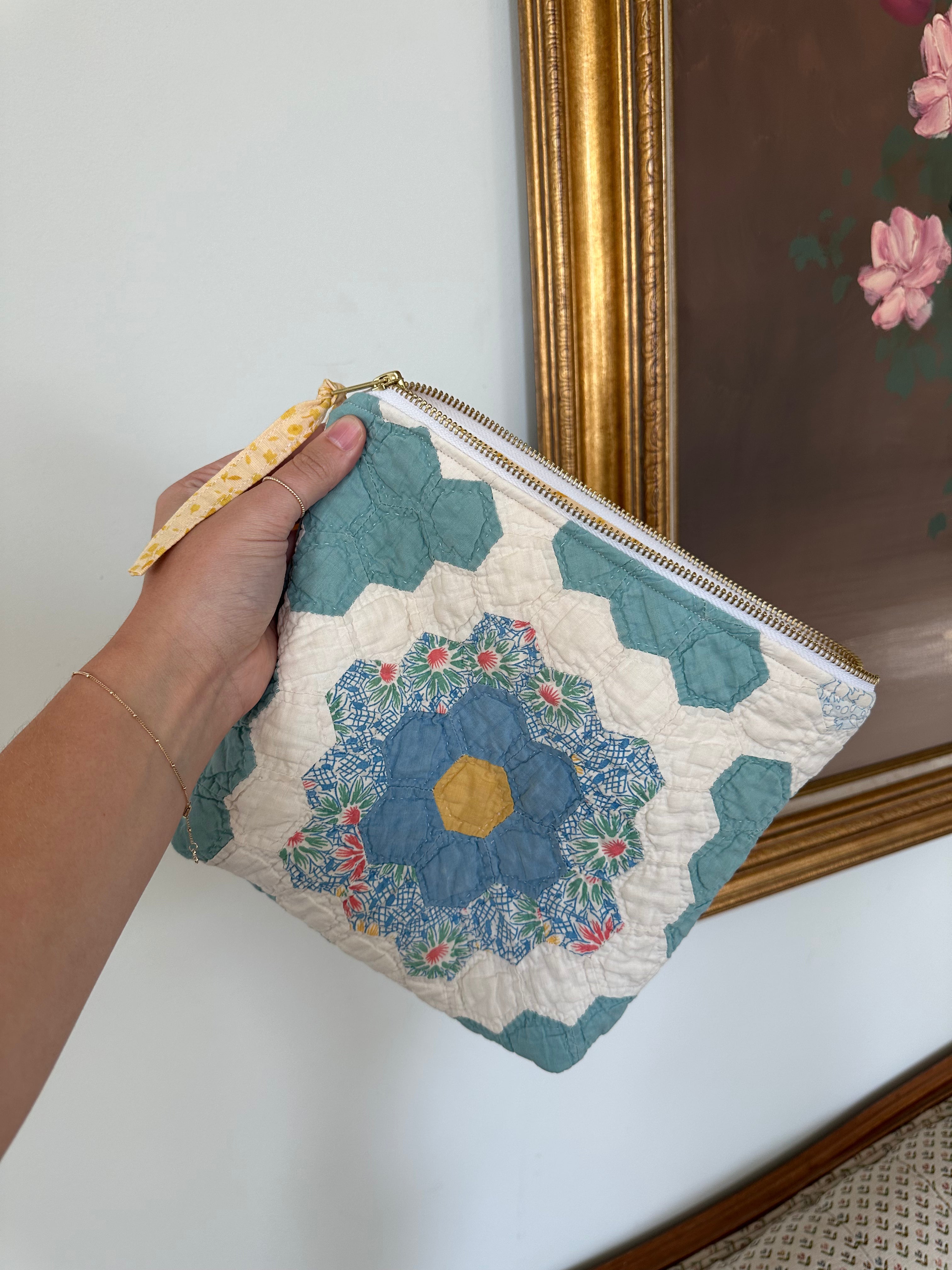 Grandma's Garden Bag & Pouch Set