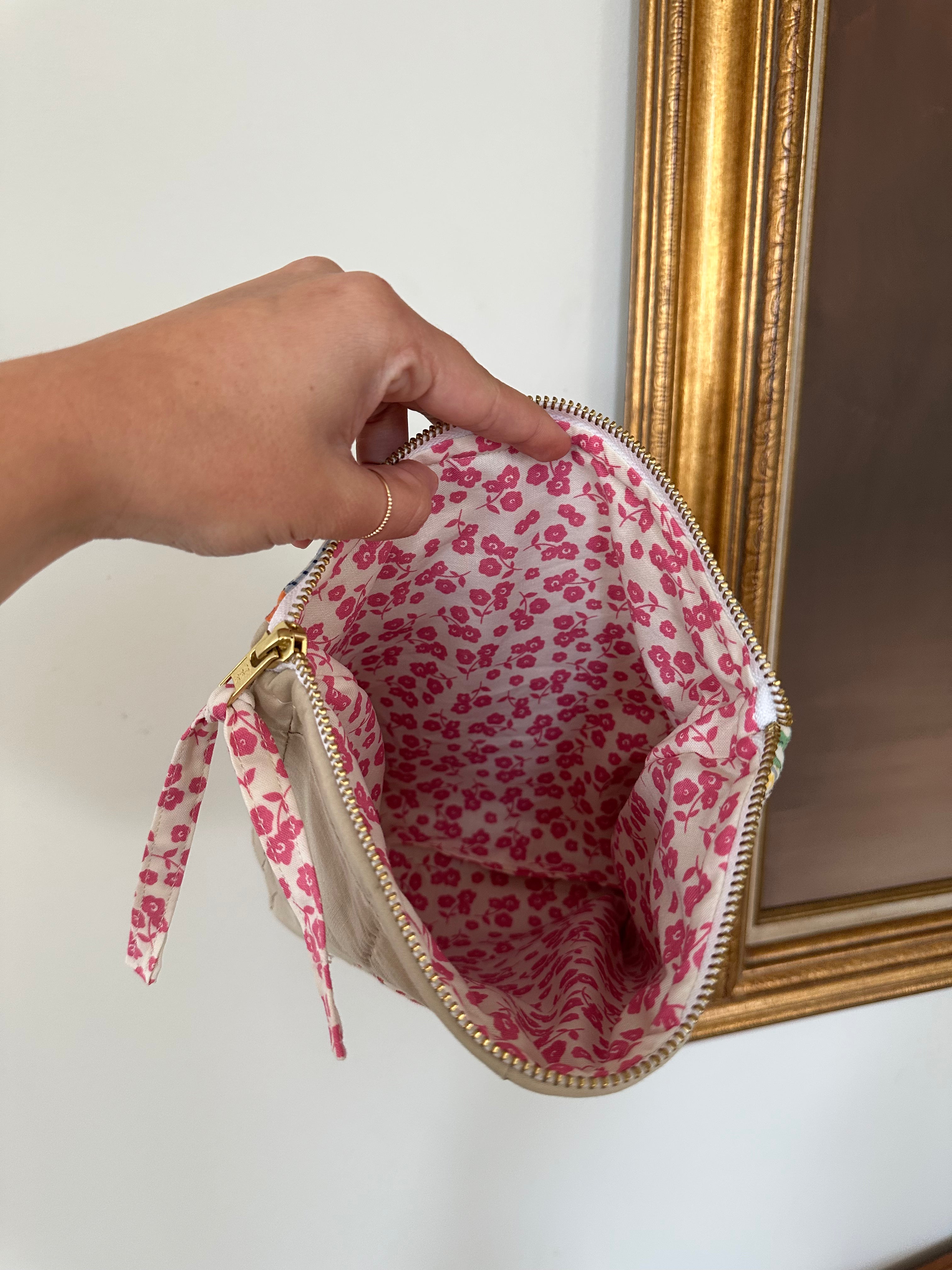 Drunkard's Path Bag & Pouch Set