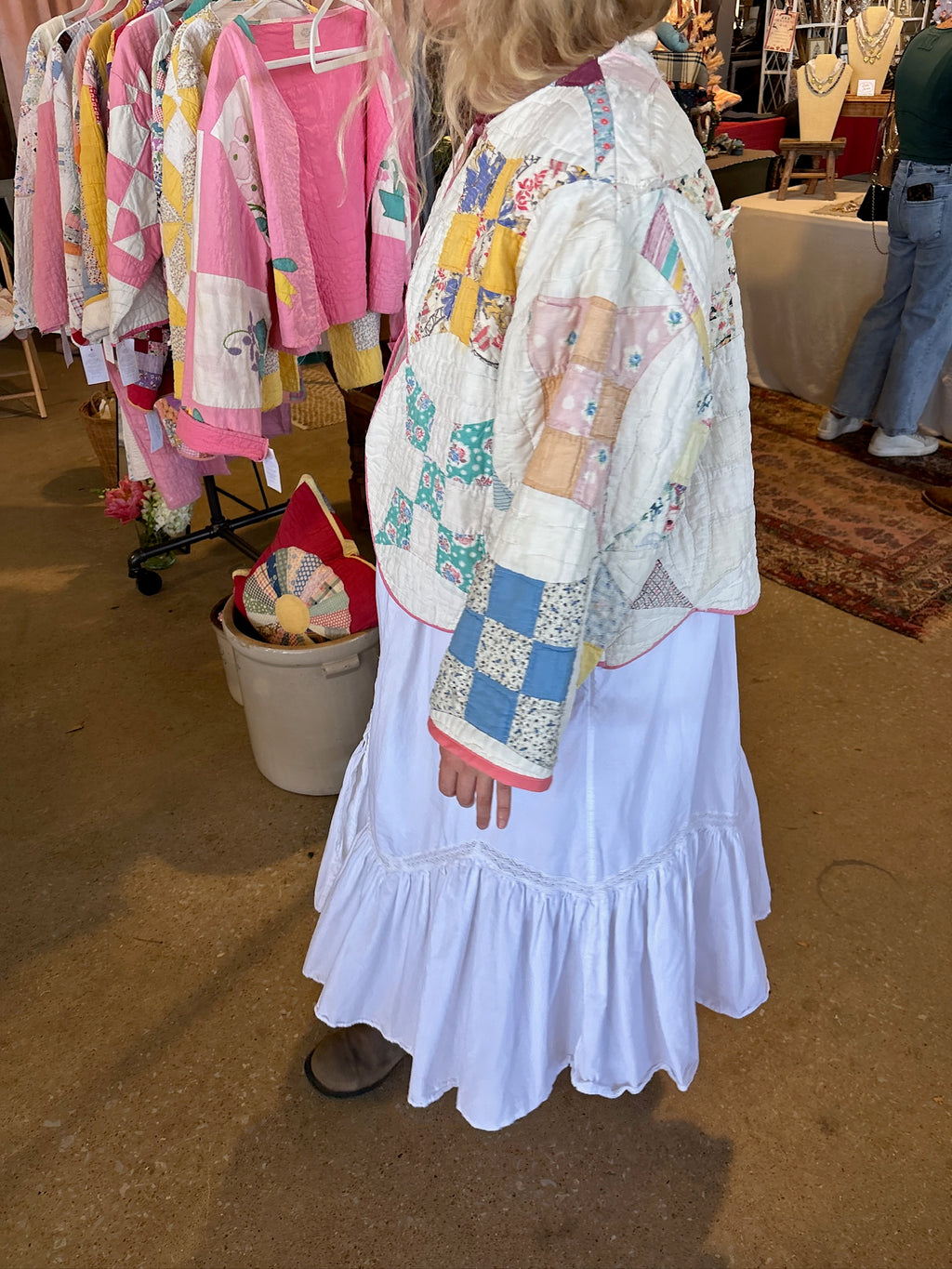 Glorified Nine Patch Quilt Jacket