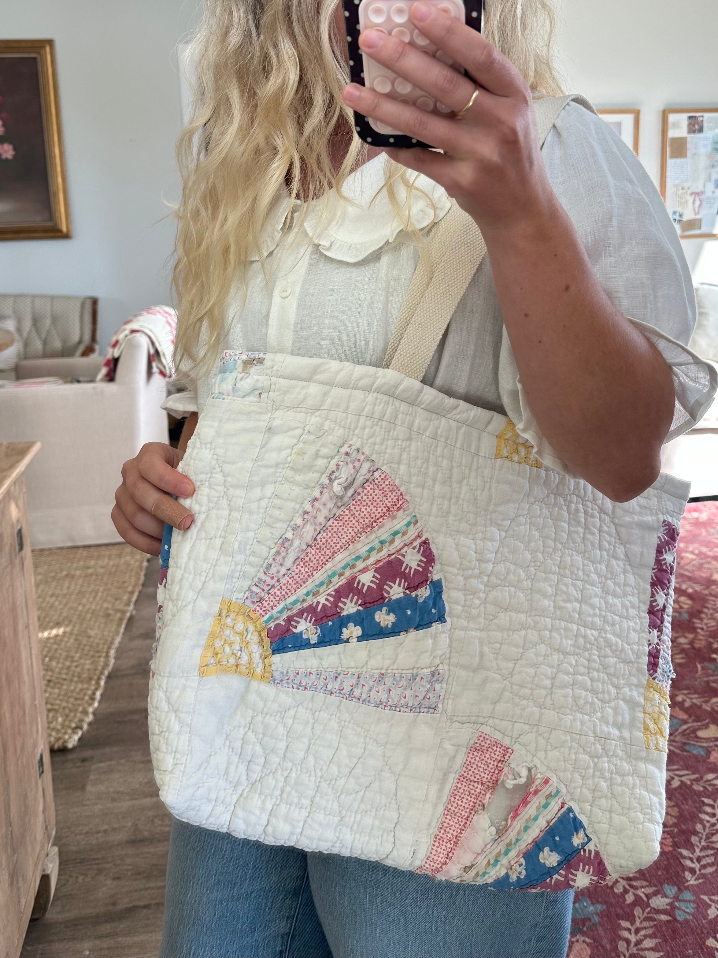 Fan Quilt Tote
