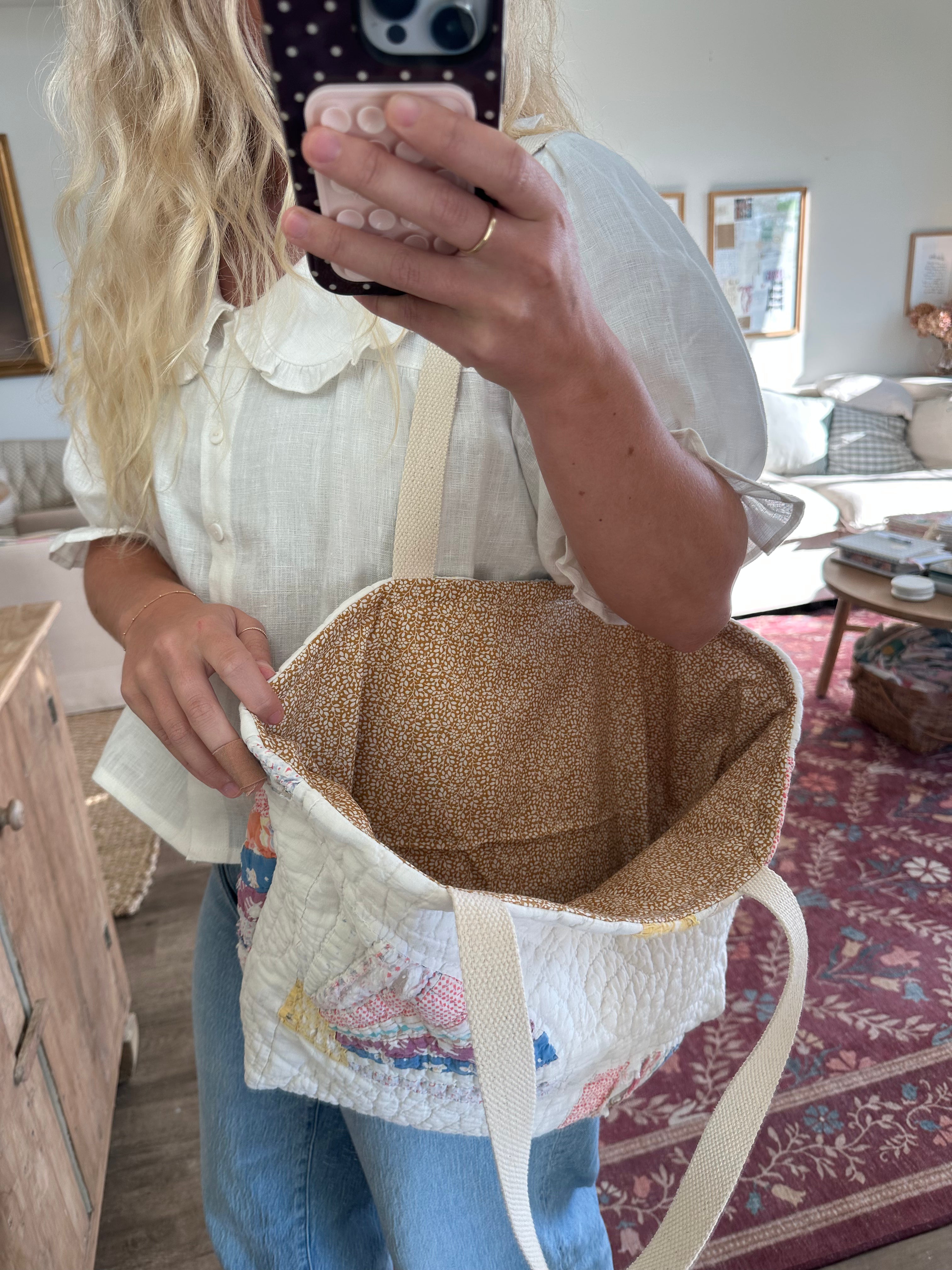 Fan Quilt Tote