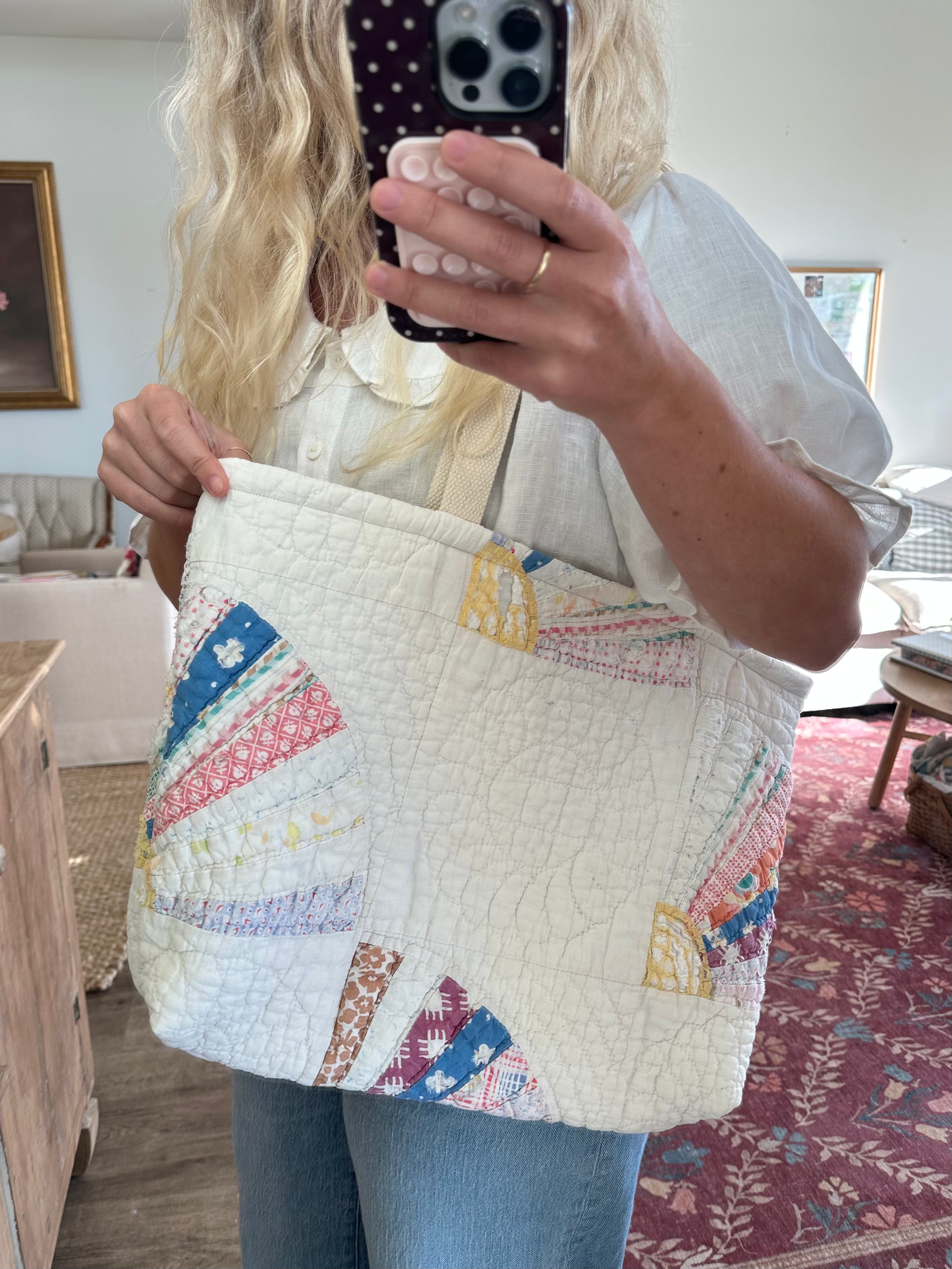 Fan Quilt Tote