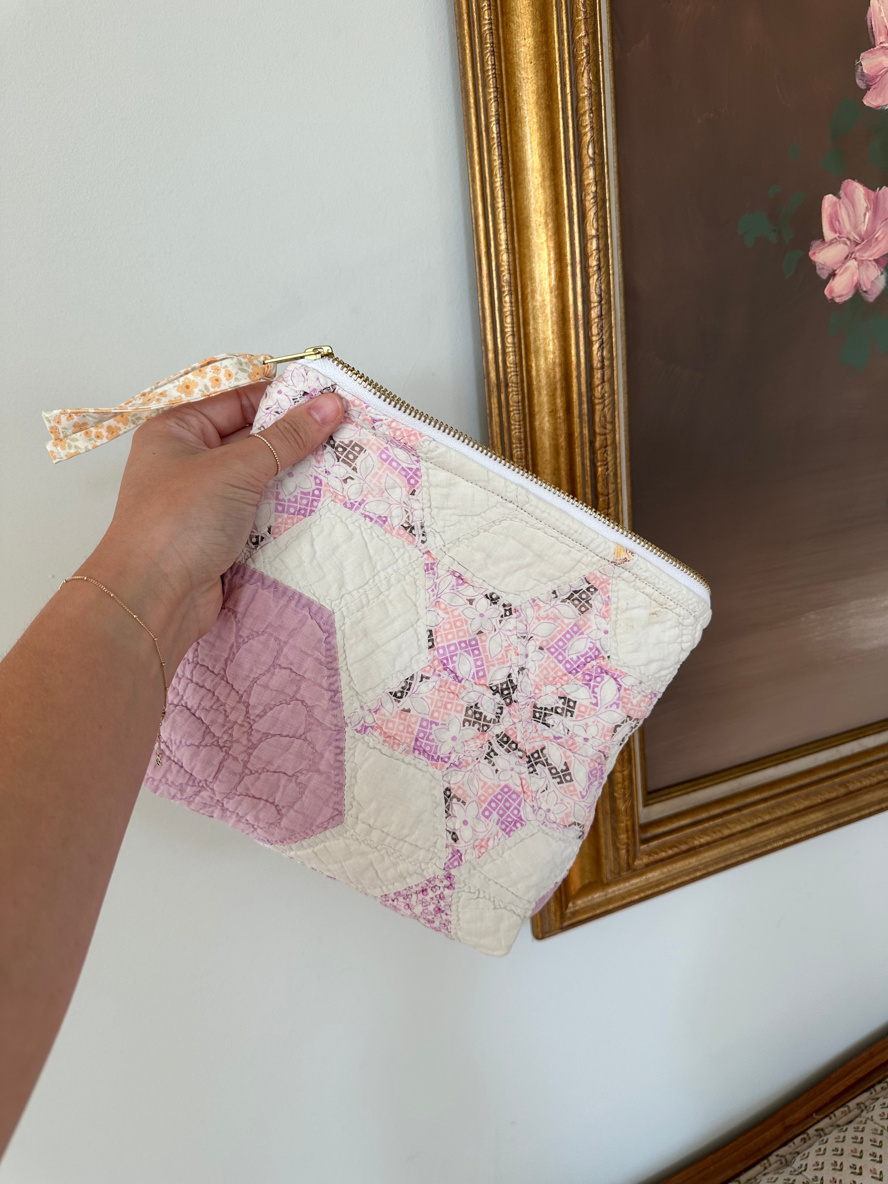Purple Star Bag & Pouch Set