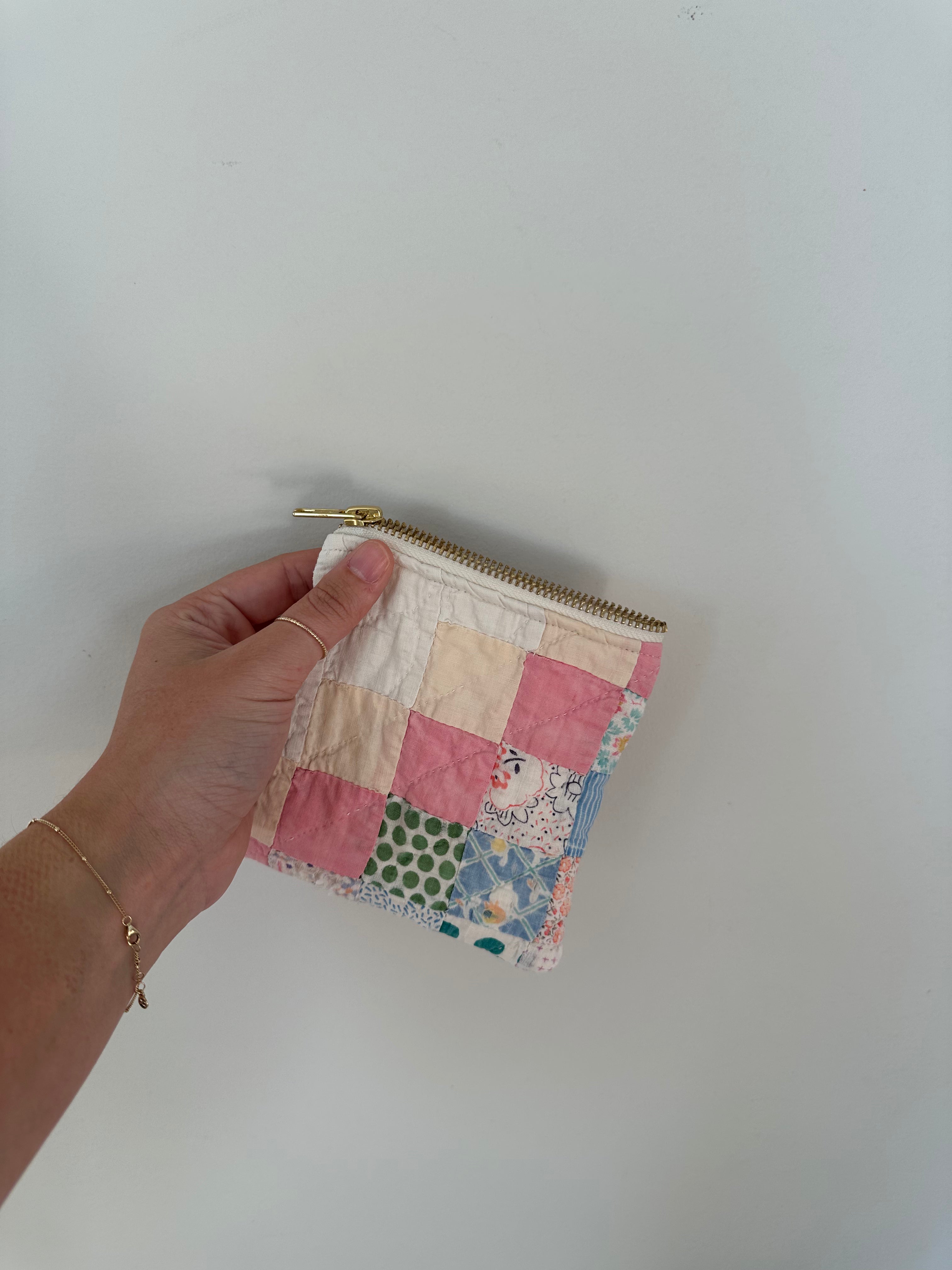 Peach & Pink Mini Pouch