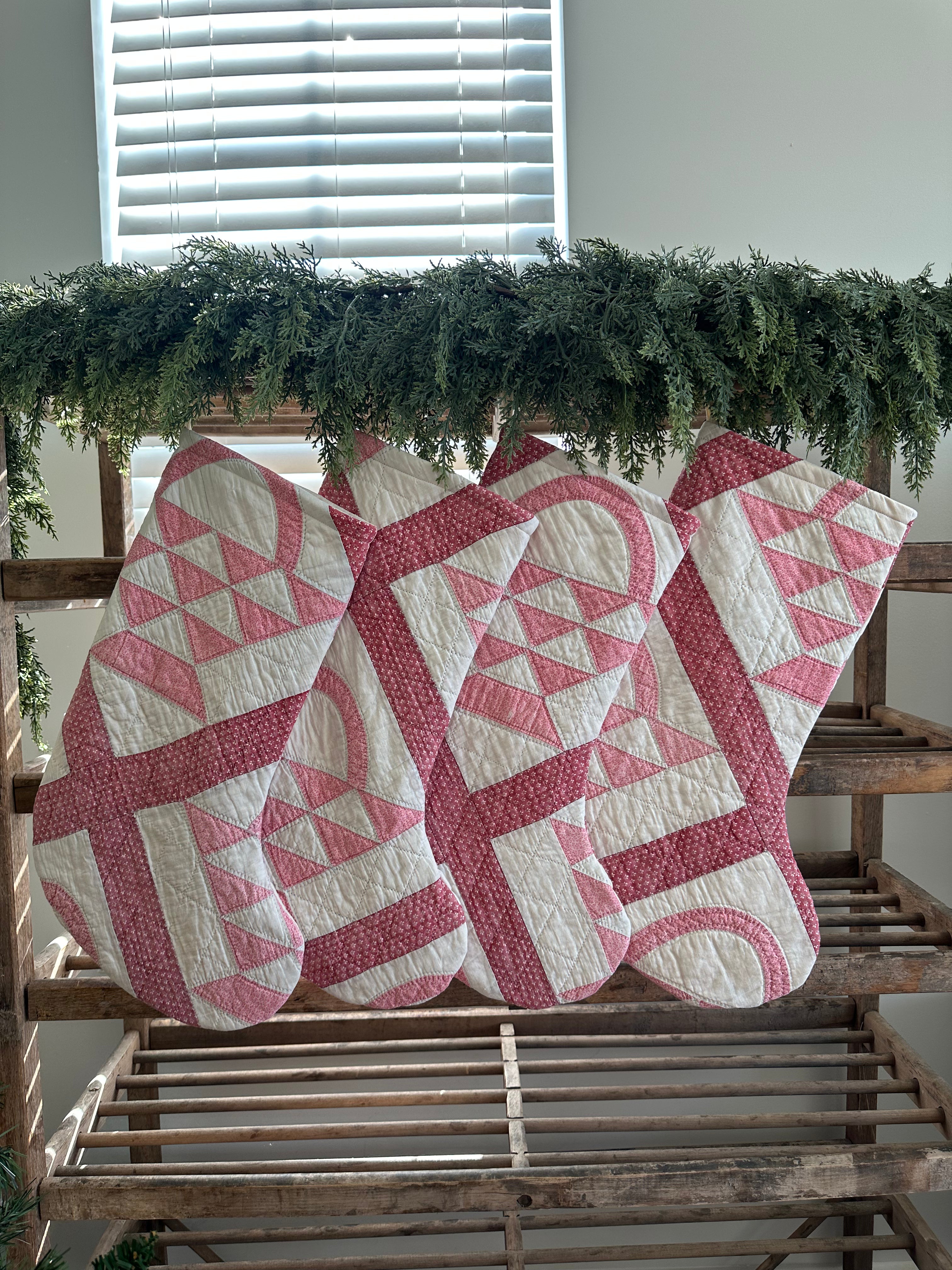 Basket Quilt Stocking (02)