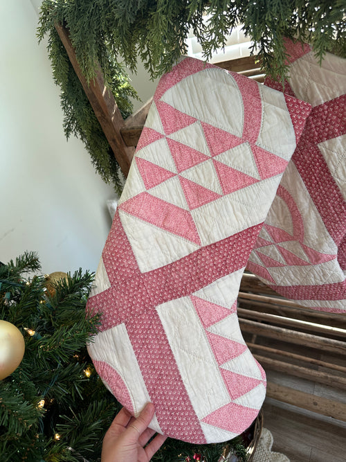 Basket Quilt Stocking (01)