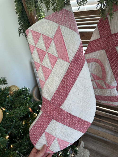 Basket Quilt Stocking (01)