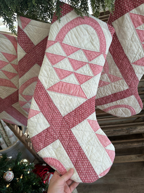 Basket Quilt Stocking (03)
