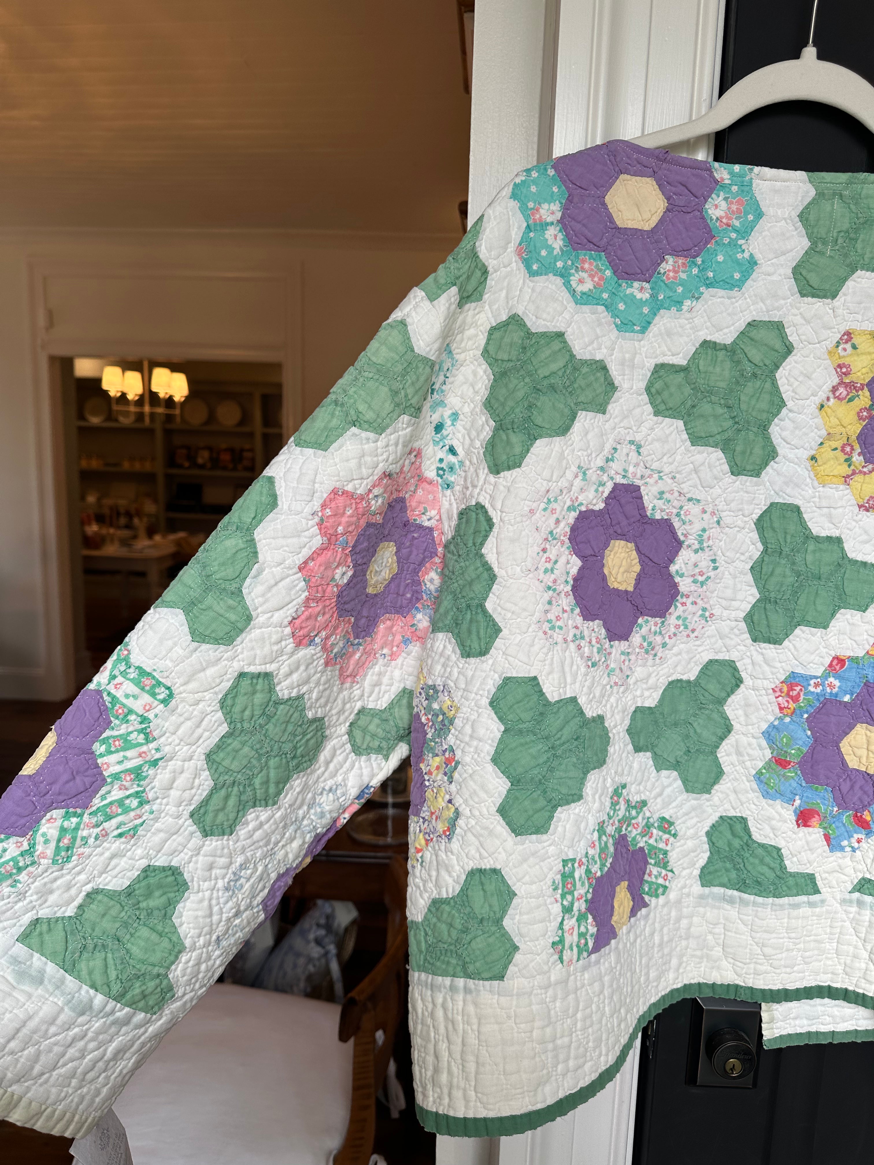 Grandma's Garden Quilt Jacket