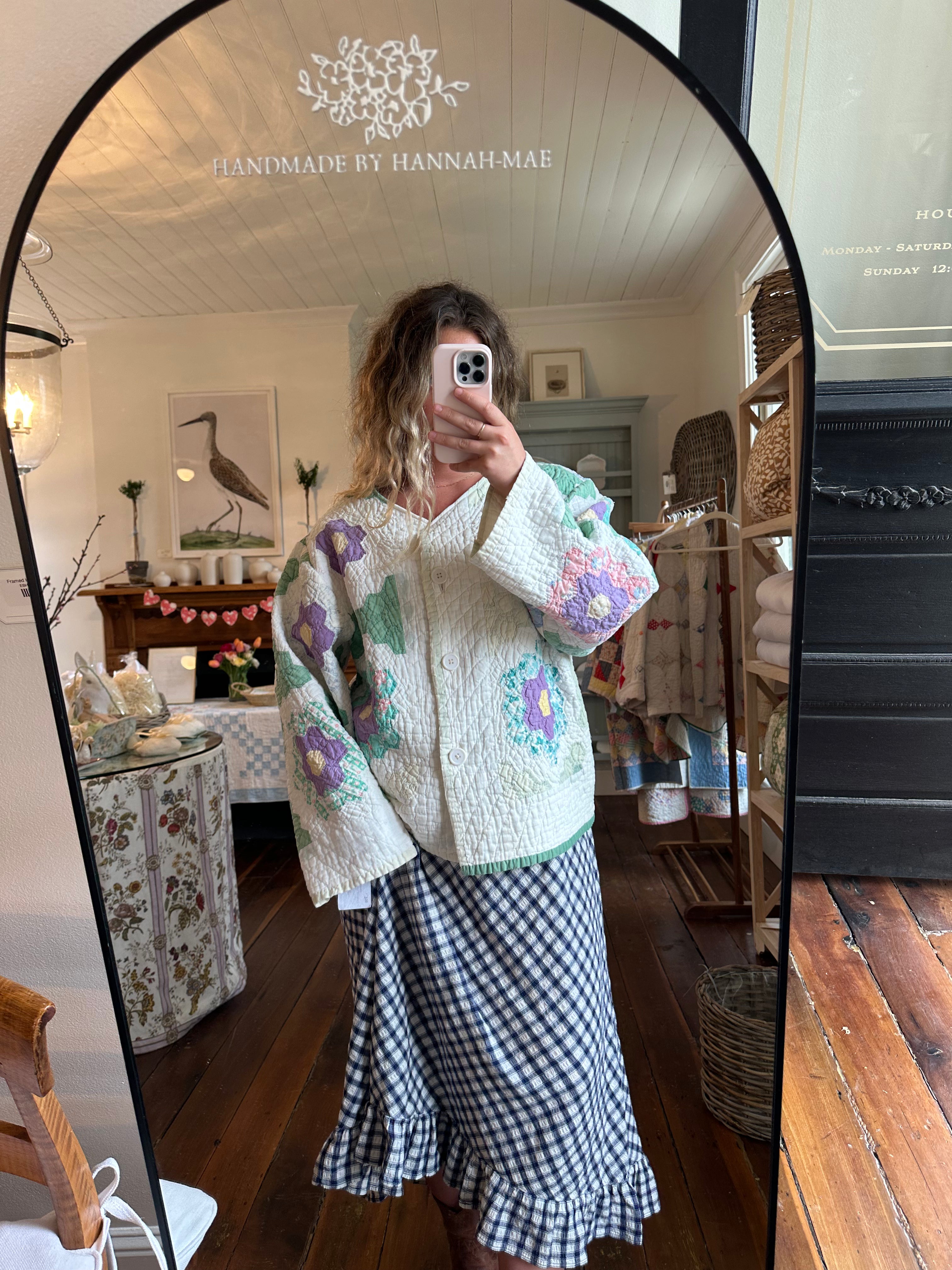 Grandma's Garden Quilt Jacket