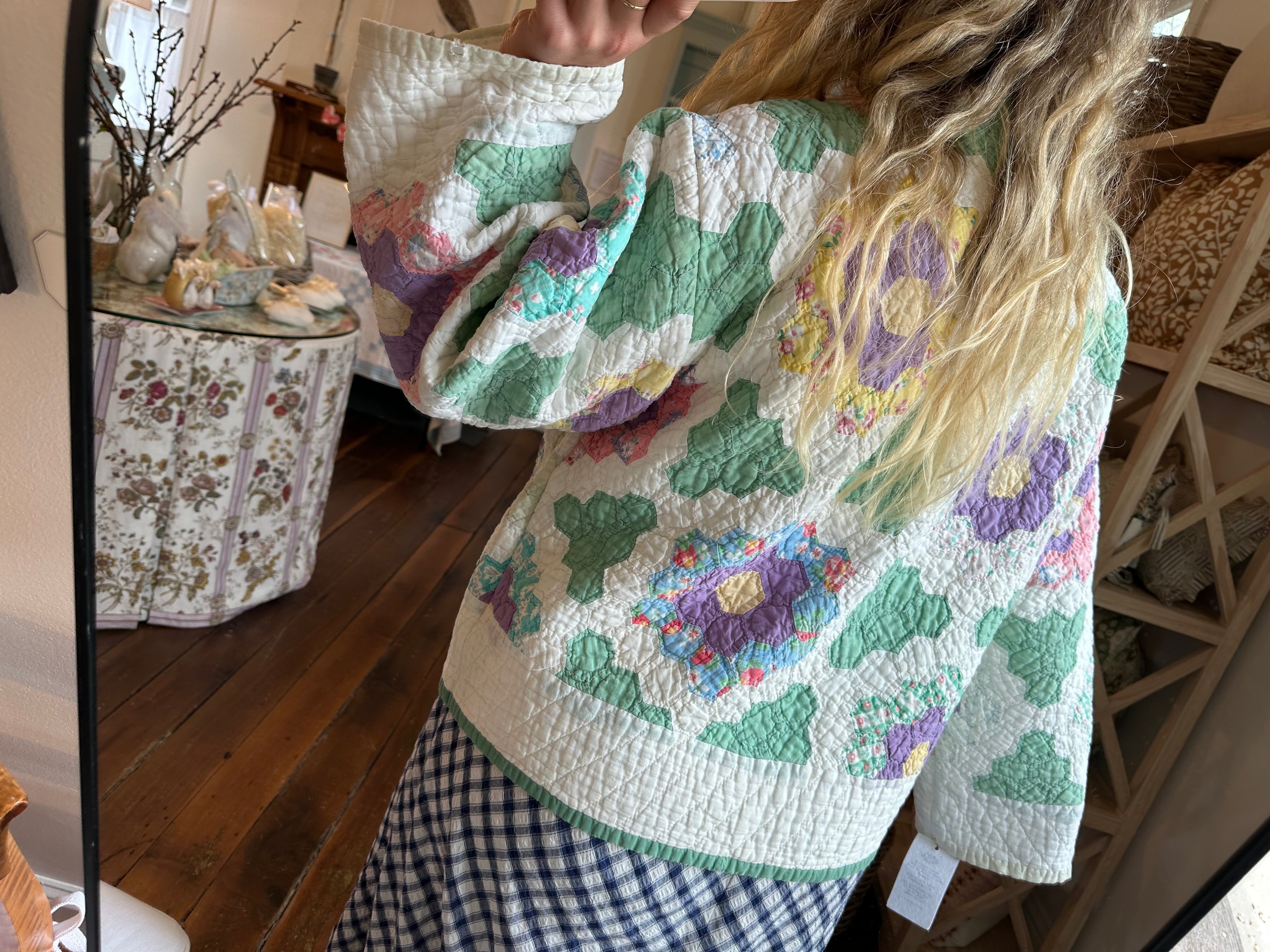 Grandma's Garden Quilt Jacket