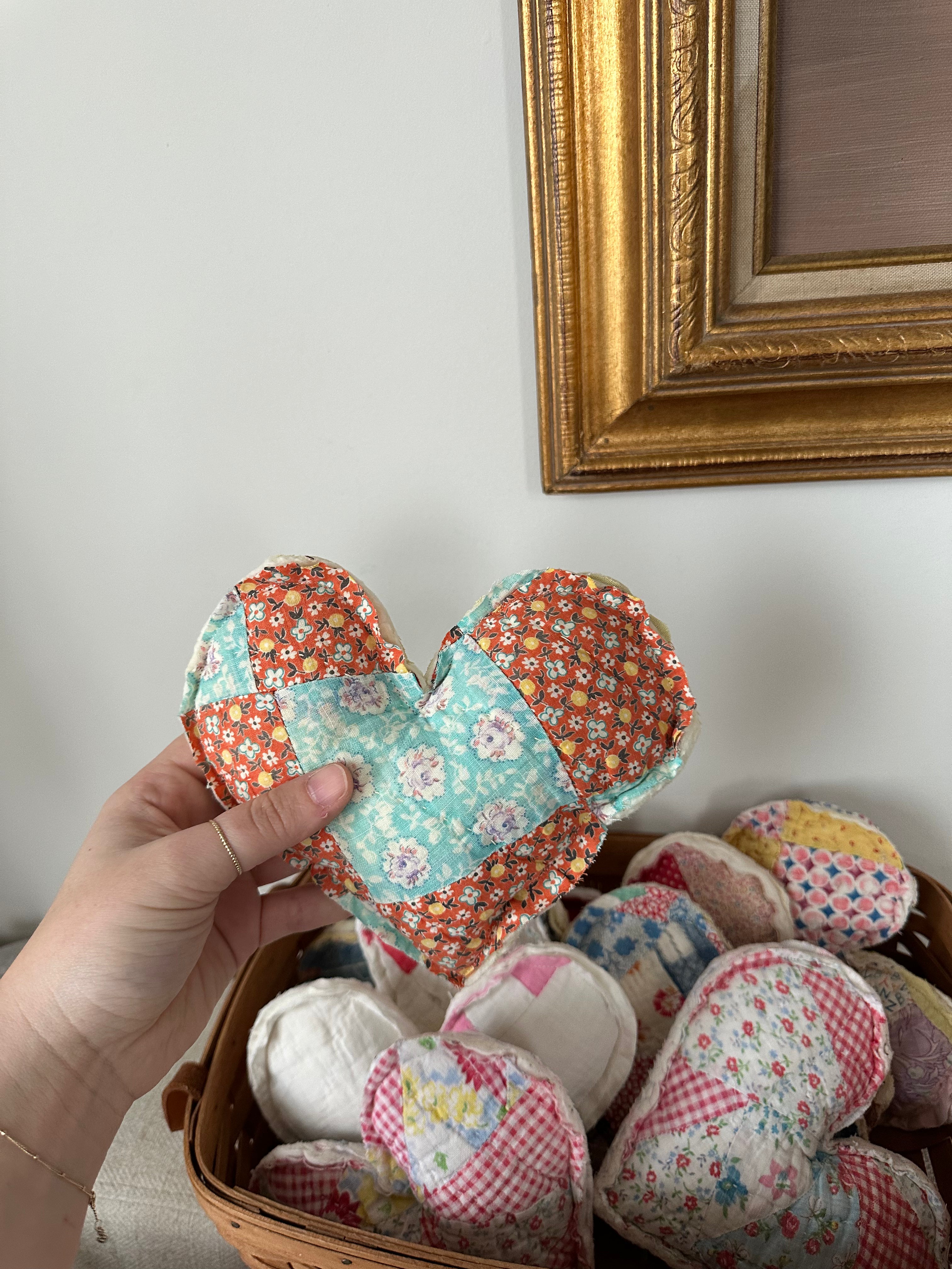 Mini Quilt Heart (01)