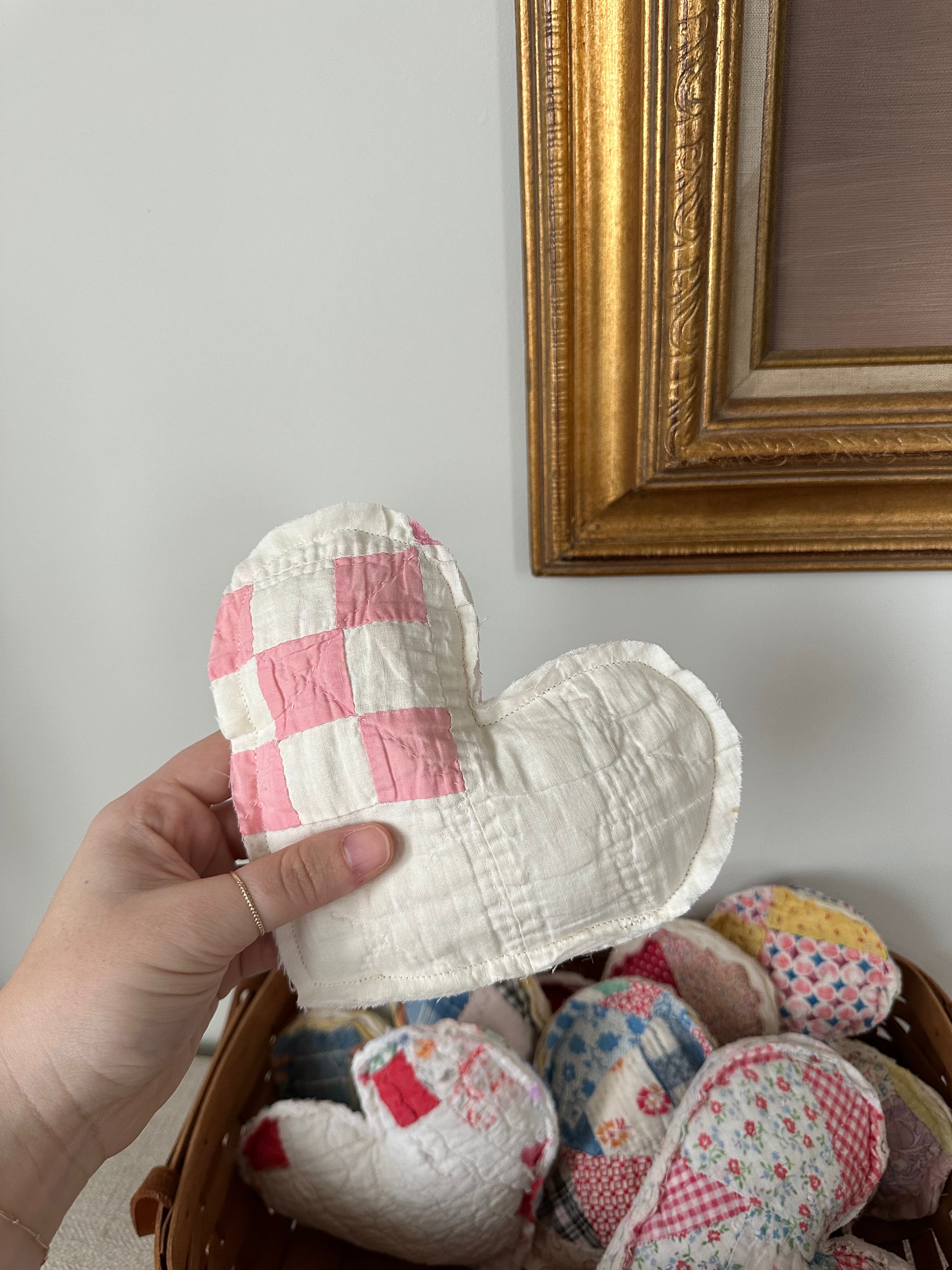 Mini Quilt Heart (03)