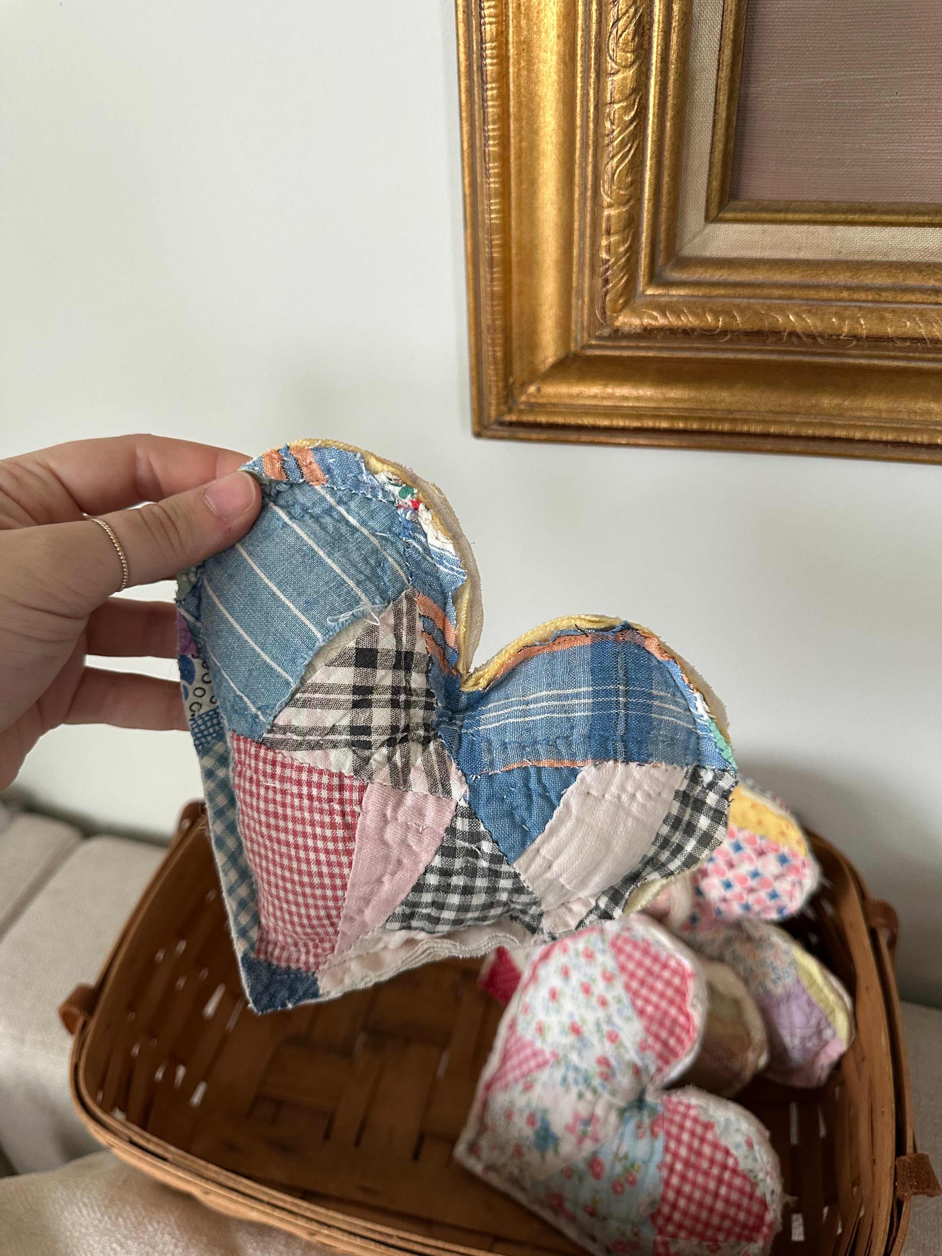Mini Quilt Heart (09)