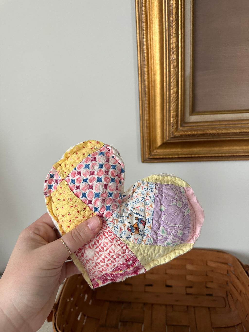 Mini Quilt Heart (10)