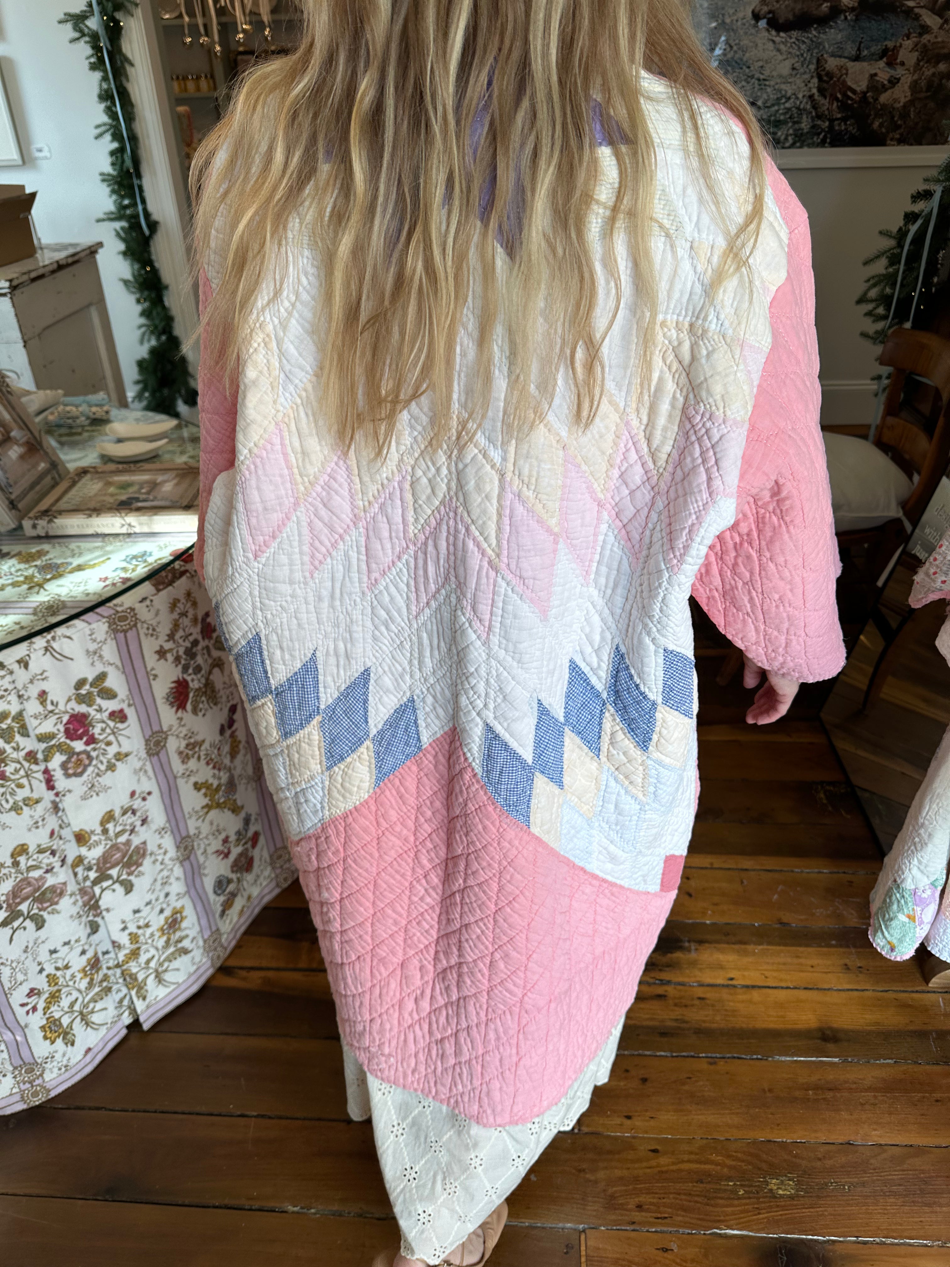 Pink Star Quilt Jacket