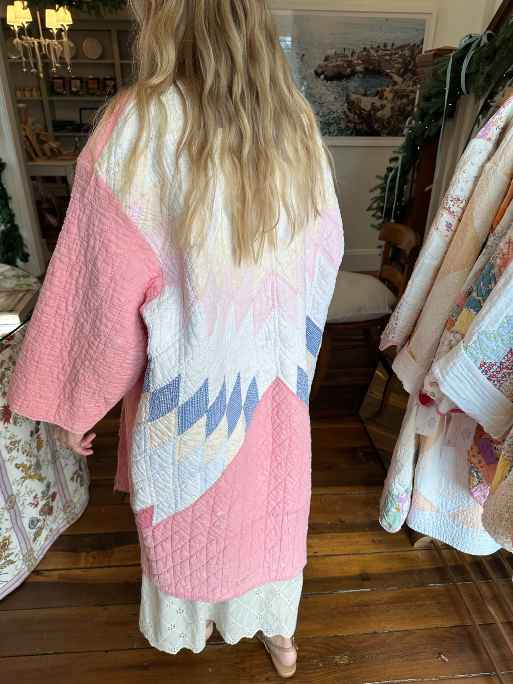 Pink Star Quilt Jacket