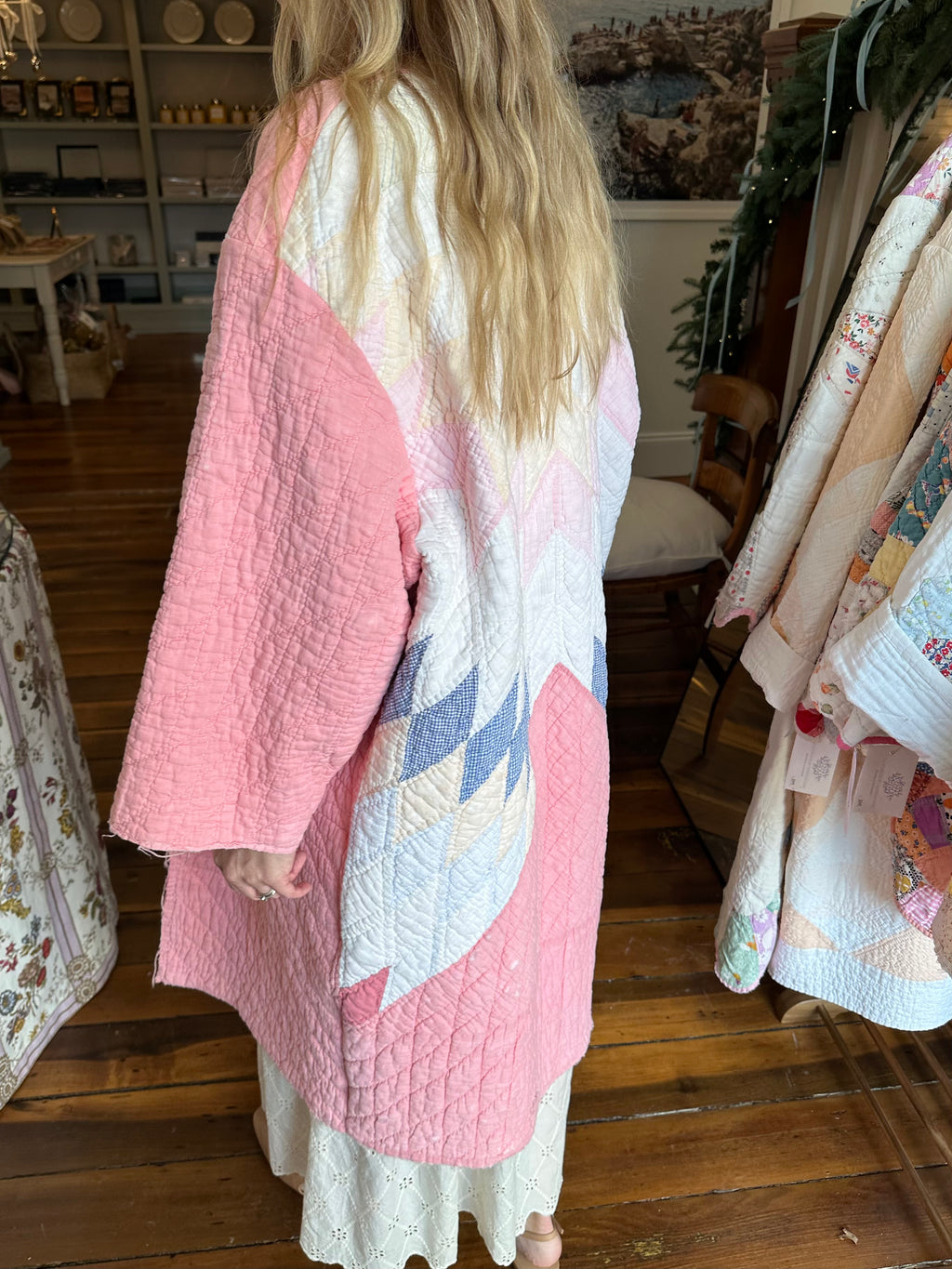 Pink Star Quilt Jacket