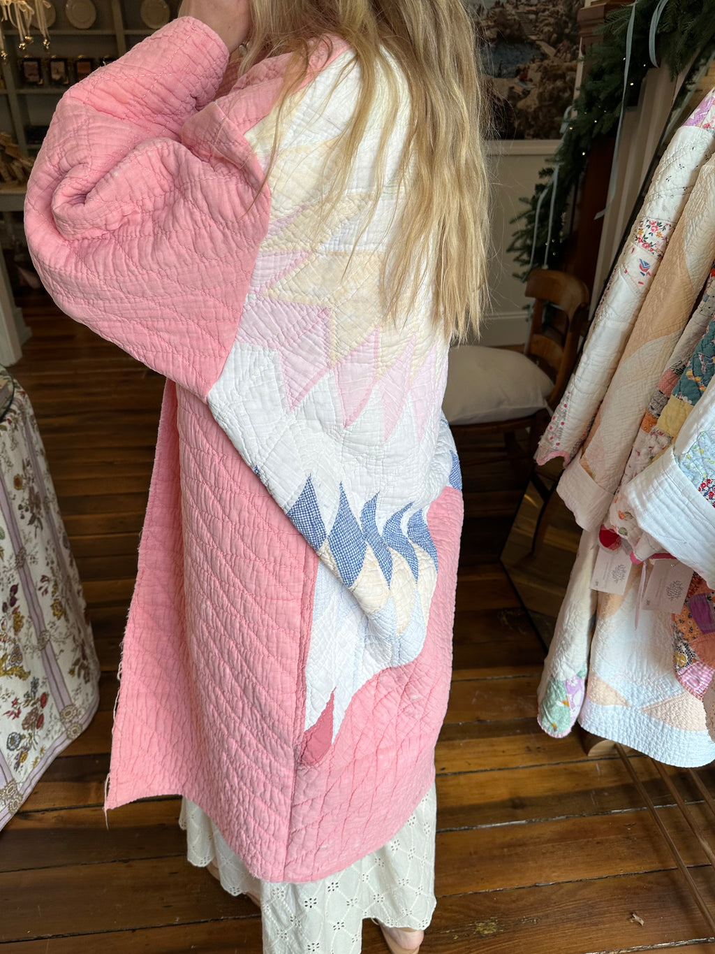 Pink Star Quilt Jacket