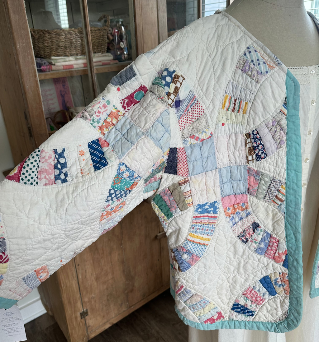 Wedding Ring Quilt Jacket
